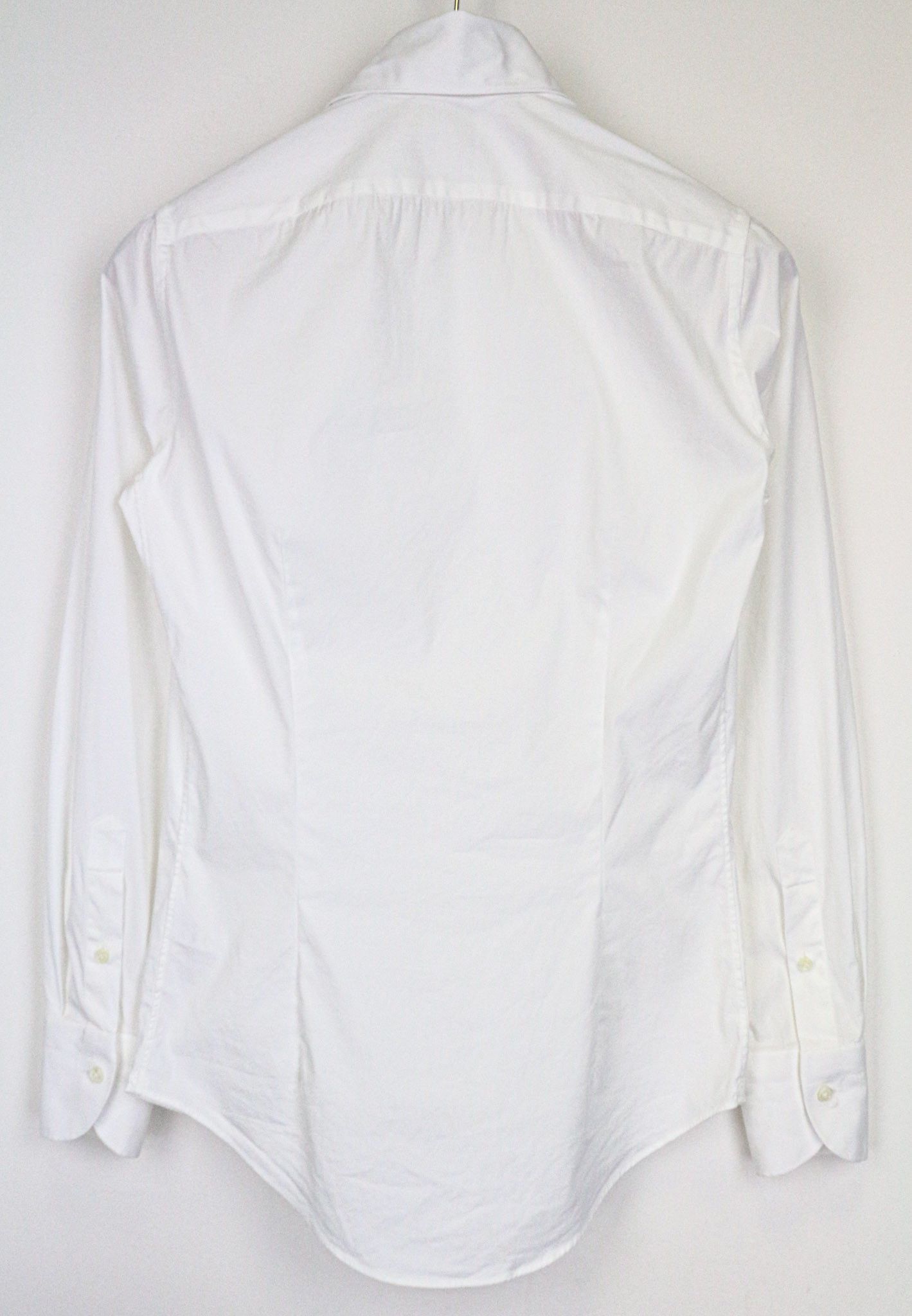 Suitsupply 35/13 1/2 Extra Slim White Stretch Cotton Shirt 76049 Size 36R - 2 Thumbnail