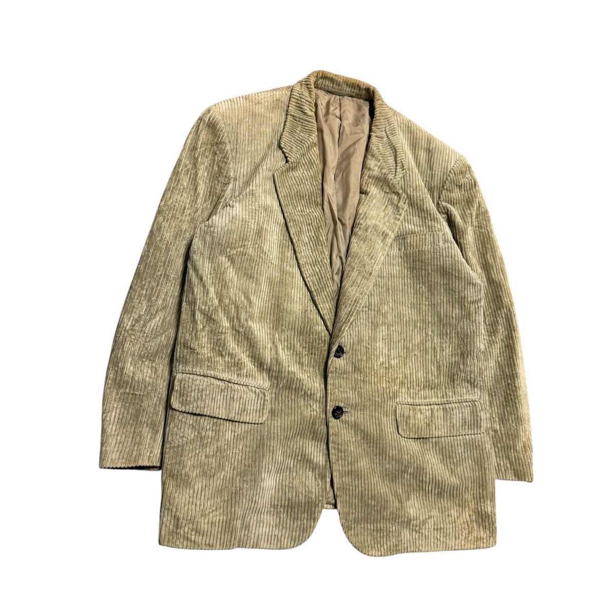 Comme des Garcons Homme Vintage 80s Comme Des Garcons Homme Corduroy Casual Jacket Size US S / EU 44-46 / 1 - 2 Thumbnail