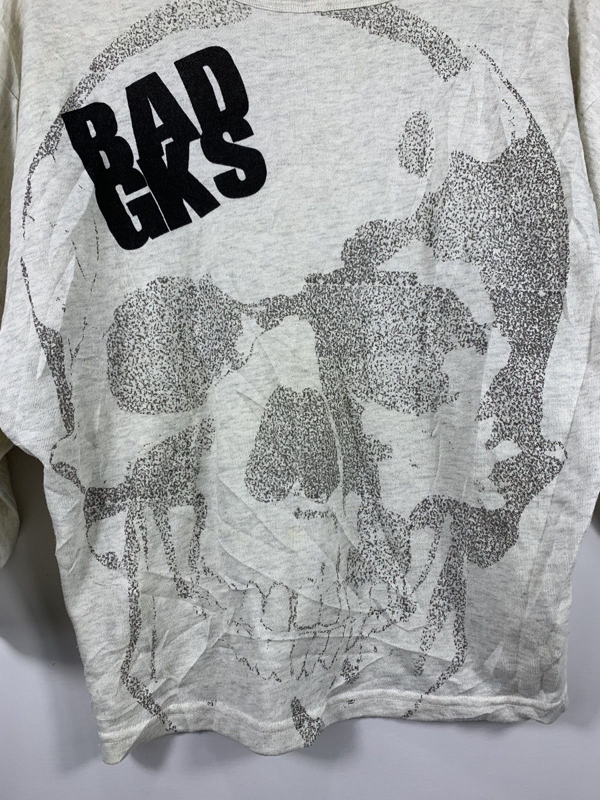 If Six Was Nine × Japanese Brand × Le Grande Bleu (L.G.B.) Sick Skull Gothic punk Big face Hoodie Badgks Punk Style Size US M / EU 48-50 / 2 - 3 Thumbnail