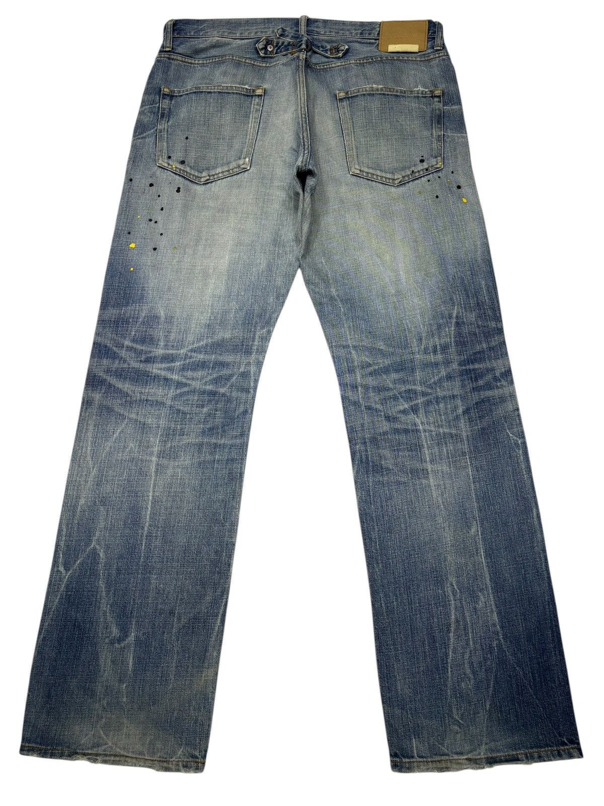 Sophnet. 🔥SOPHNET X-146 PAINTER BAGGY JEANS DISTRESSED DENIM Size US 36 / EU 52 - 2 Thumbnail