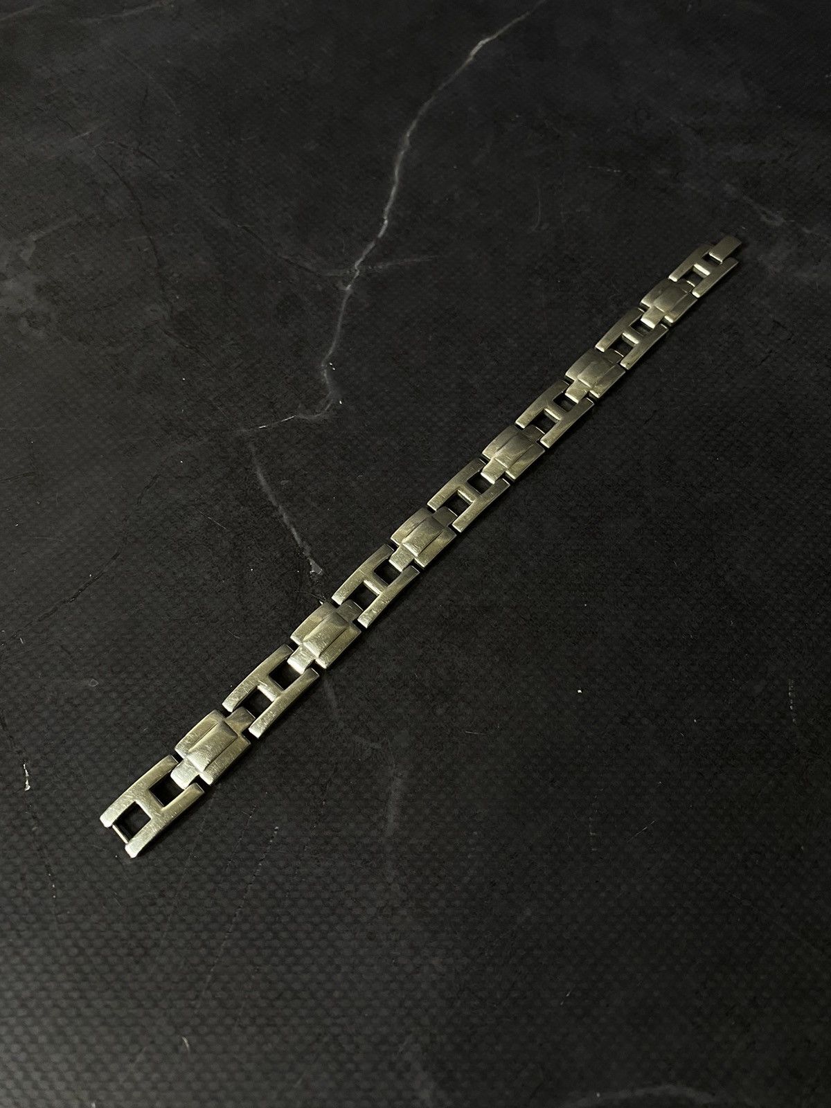 Japanese Brand Silver-Tone Chain Bracelet Size ONE SIZE - 3 Thumbnail