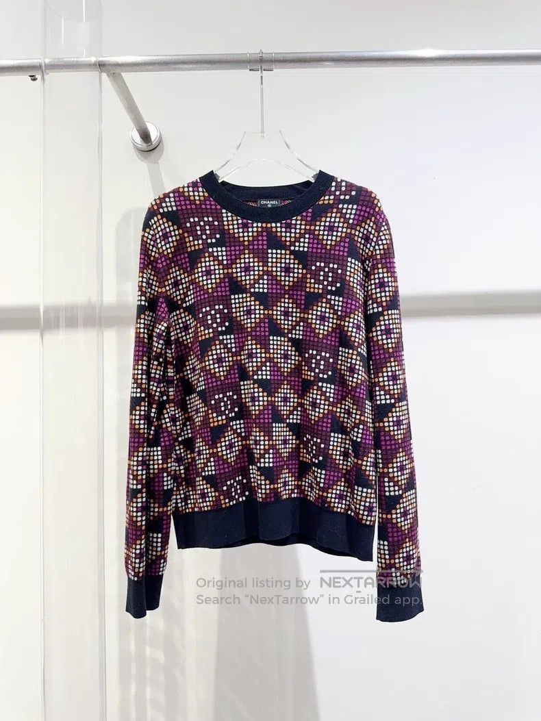 Chanel Chanel 23A high-end handicraft workshop series sweater Size XS / US 0-2 / IT 36-38 - 1 Thumbnail