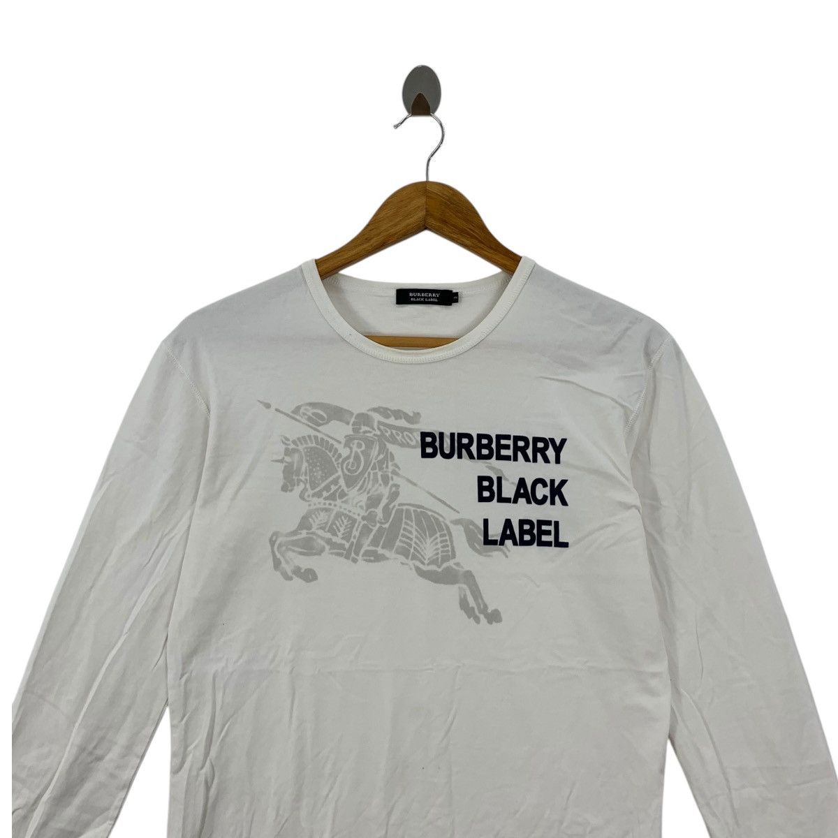 Burberry Vintage BURBERRY BLACK LABEL Prorsum Logo Tee Shirt Top Size S / US 4 / IT 40 - 2 Thumbnail