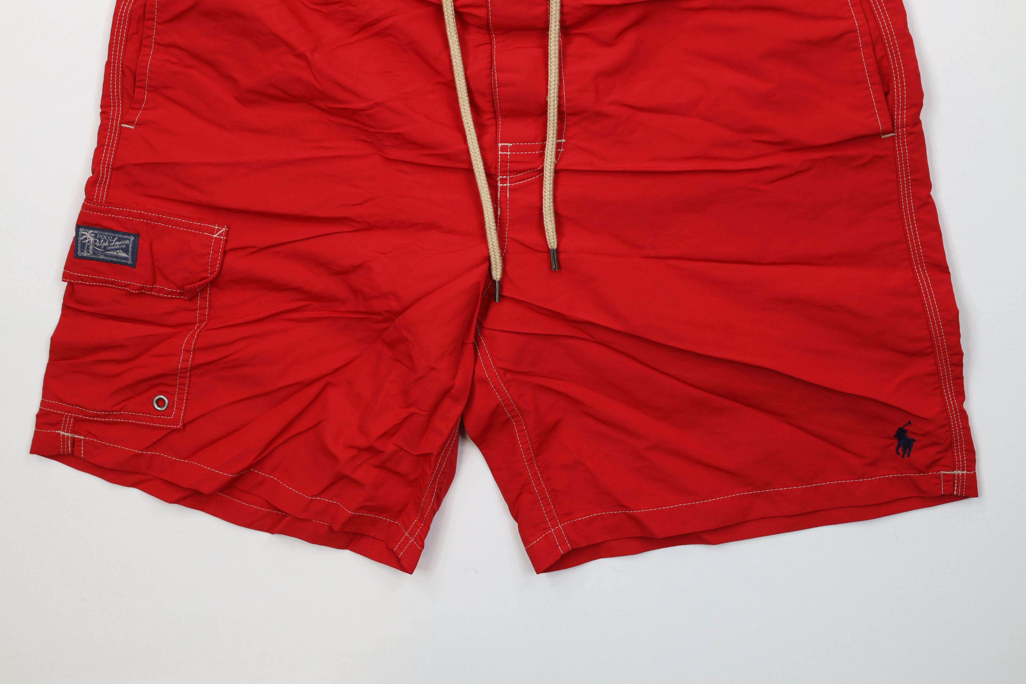 Ralph Lauren Vintage Ralph Lauren Lined Above Knee Shorts Swim Trunks Size US 32 / EU 48 - 4 Thumbnail