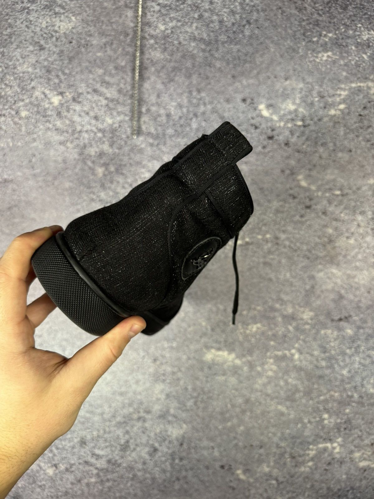 Christian Louboutin Christian Louboutin 43 1/2 sneaker sneakers high top black Size US 10.5 / EU 43-44 - 17 Thumbnail