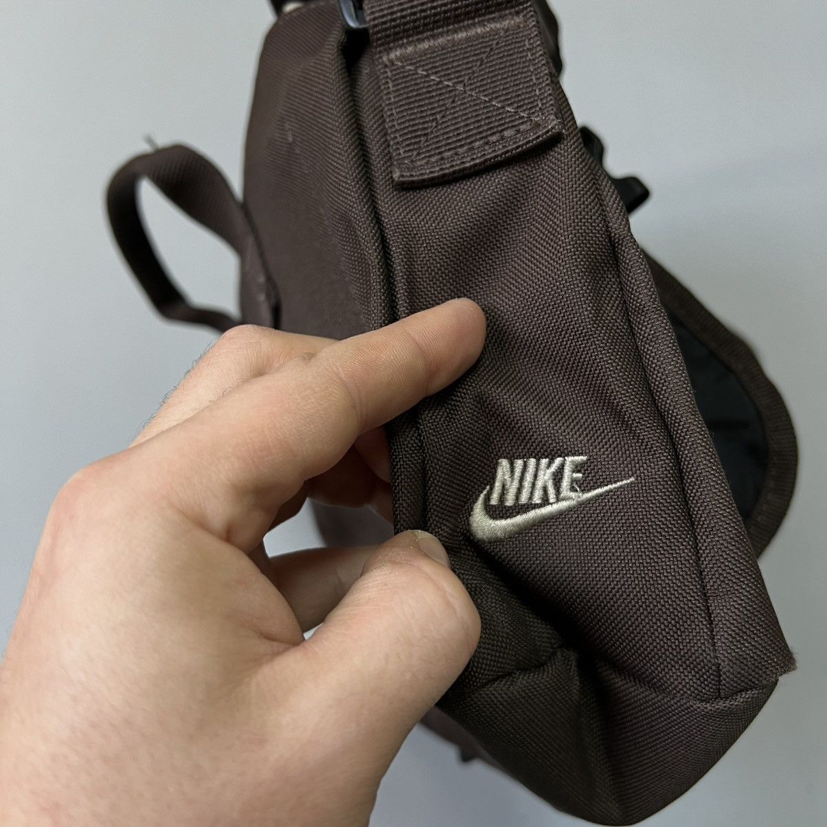 Nike × Vintage Nike Vintage Crossbody Bag Swoosh y2k rare Size ONE SIZE - 19 Thumbnail