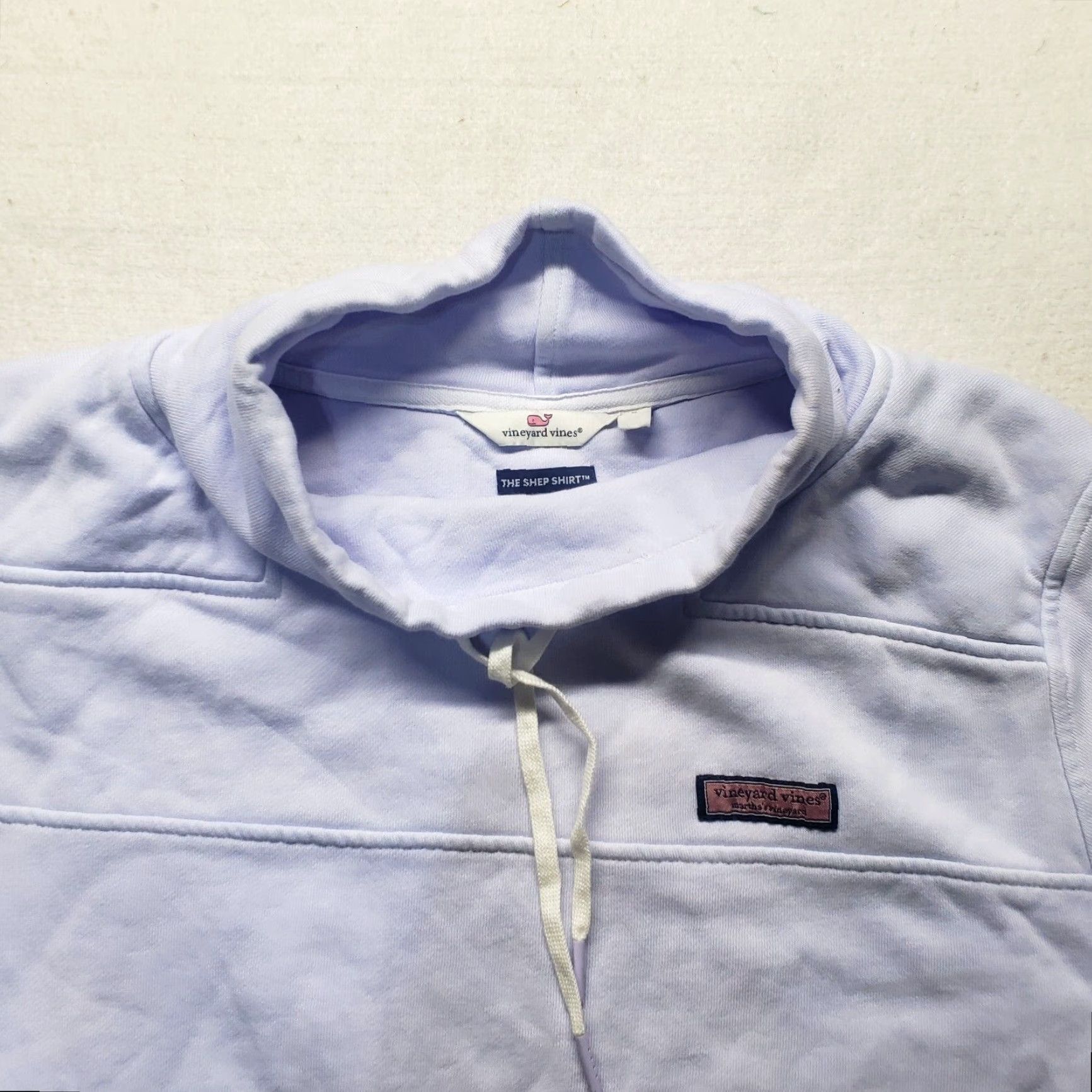 Vineyard Vines Vineyard Vines Sweater Light Blue Pullover 1/4 Zip The Shep Shirt Preppy Men's L Shirt Size US L / EU 52-54 / 3 - 2 Thumbnail