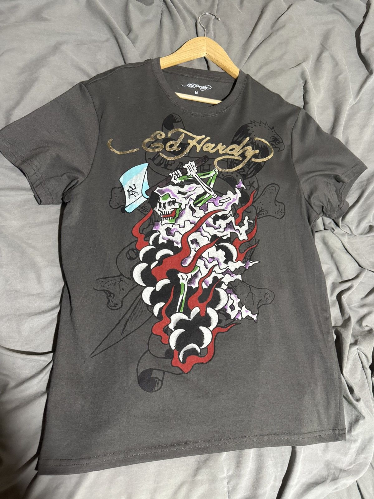 Ed Hardy Ed Hardy Reaper T-shirt Size US M / EU 48-50 / 2 - 1 Thumbnail