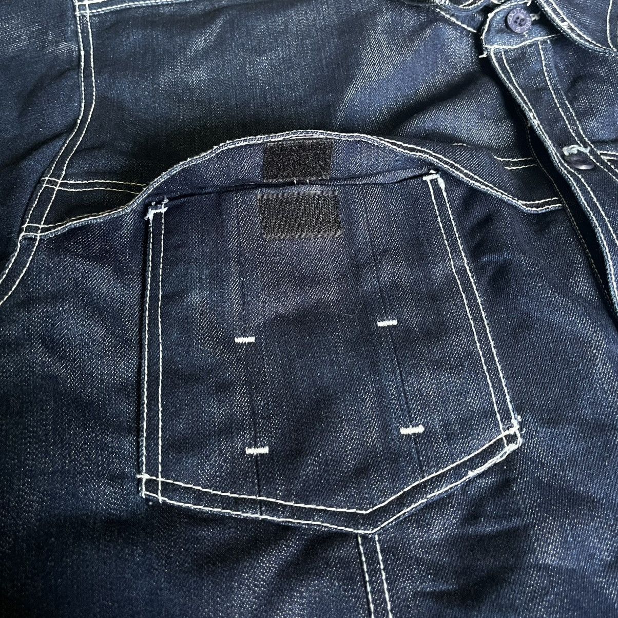 Southpole Vintage Southpole 2k Team Function Denim Button Up S/S Shirt Size US XL / EU 56 / 4 - 4 Thumbnail