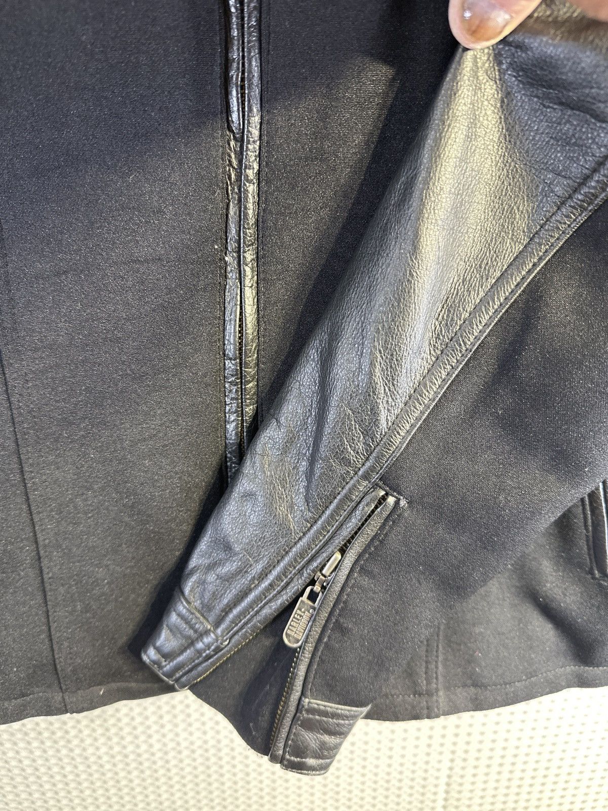 Harley Davidson Original Harley Davidson nylon and leather Jacket Size M / US 6-8 / IT 42-44 - 4 Thumbnail