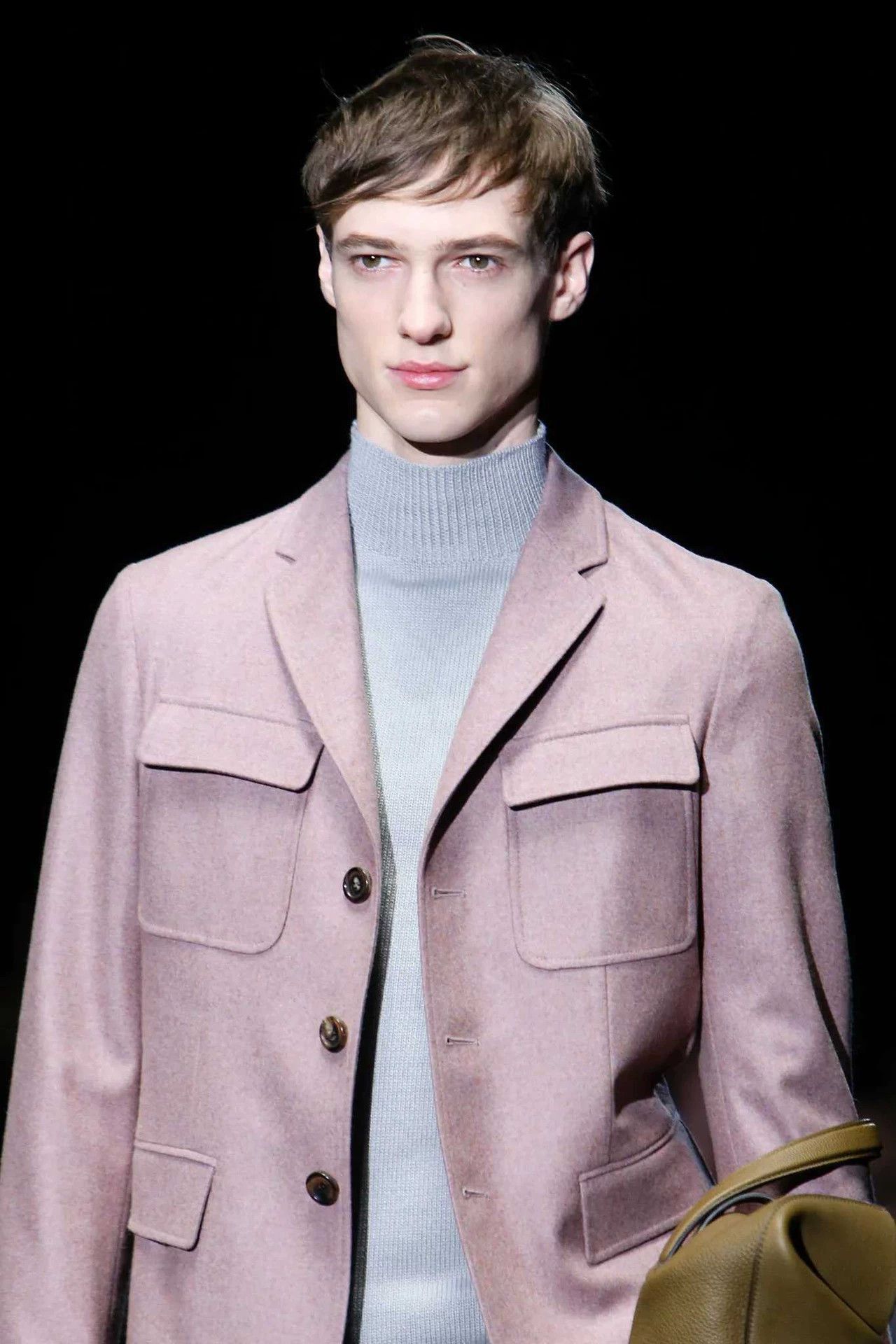 Gucci Gucci Purple Pink Wool Cashmere 4-Pocket Blazer 46 Size 46R - 6 Thumbnail