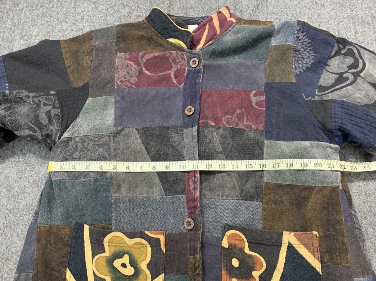 Japanese Brand × Vintage Japanese Brand Floral Full Button Up Jacket Quilted Inner Size US M / EU 48-50 / 2 - 10 Thumbnail