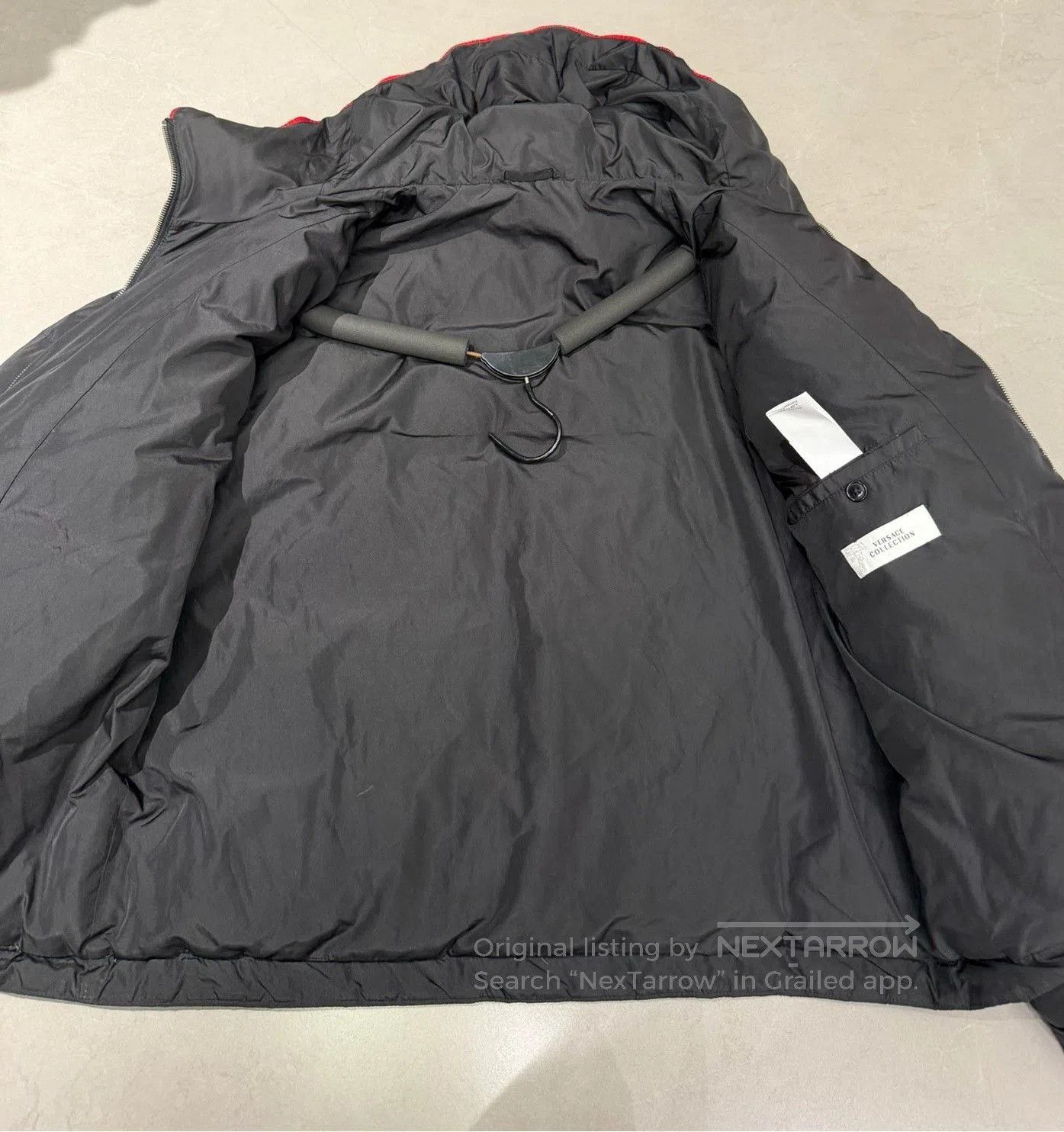 Versace Versace Men's Black Medusa Down Jacket. Size US M / EU 48-50 / 2 - 7 Thumbnail