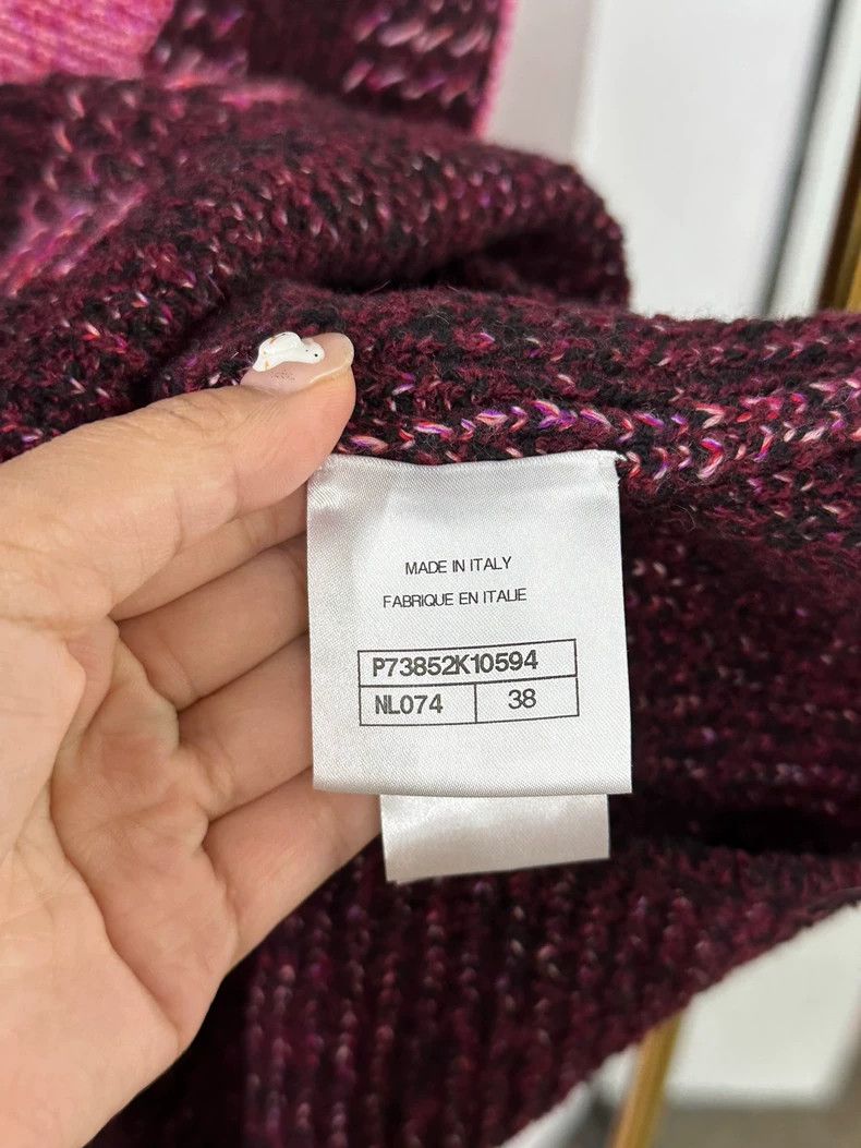 Chanel Chanel Pink V-neck cashmere vest Size XS / US 0-2 / IT 36-38 - 5 Thumbnail