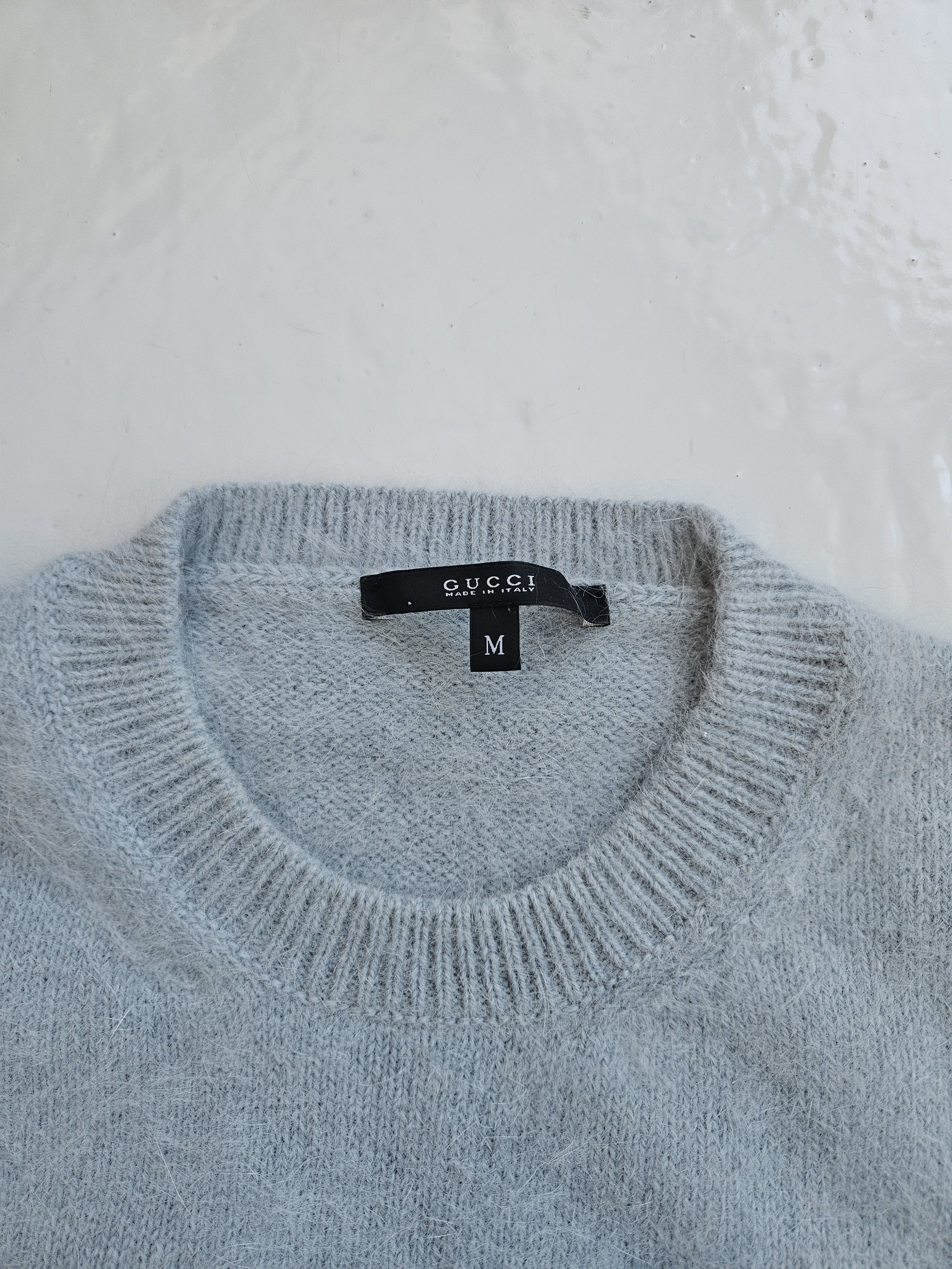 Gucci Gucci alpaca fuzzy short sleeve knit Size M / US 6-8 / IT 42-44 - 11 Thumbnail