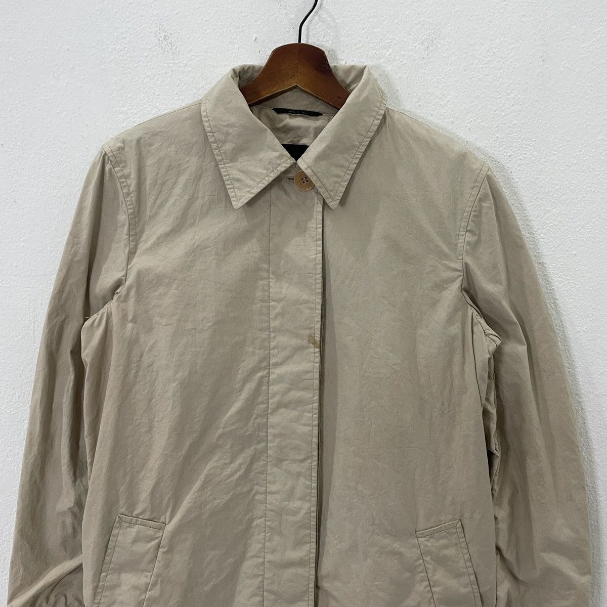 Max Mara Vintage Weekend Max Mara Trench Coat Jacket Size L / US 10 / IT 46 - 4 Thumbnail