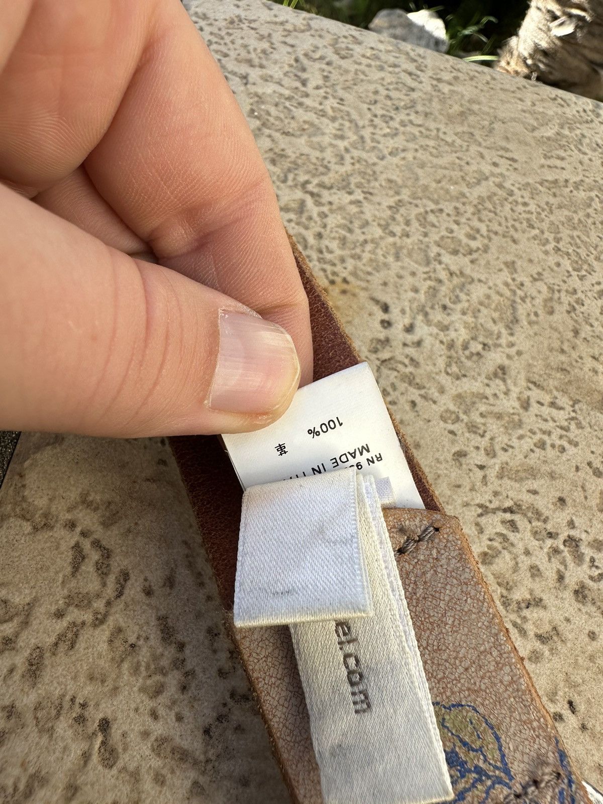 Diesel Diesel Leather Brown Belt Size ONE SIZE - 9 Thumbnail