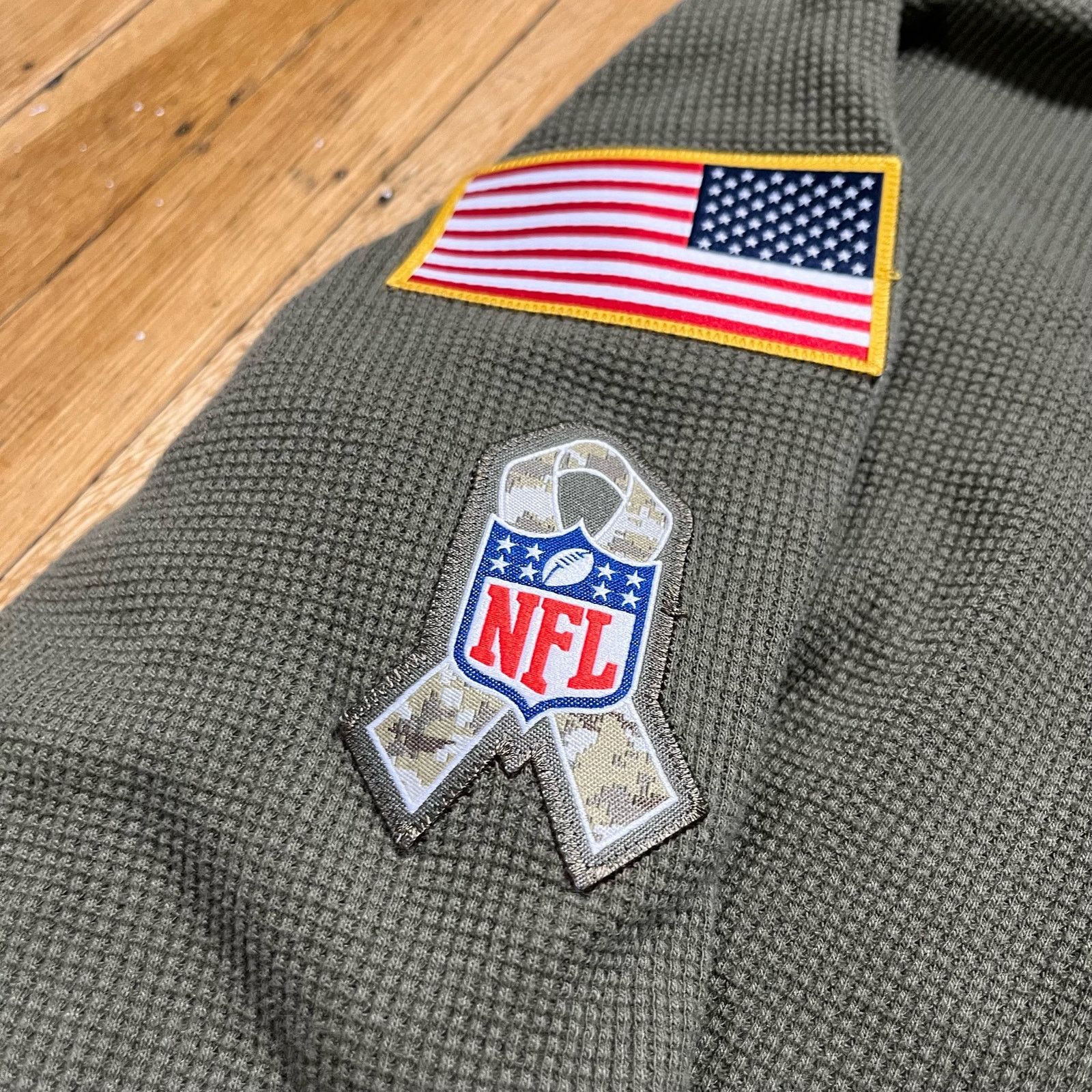 Nike Nike NFL Miami Dolphins 1/4 Zip Jacket Mens Thermal XL Size US XL / EU 56 / 4 - 4 Thumbnail