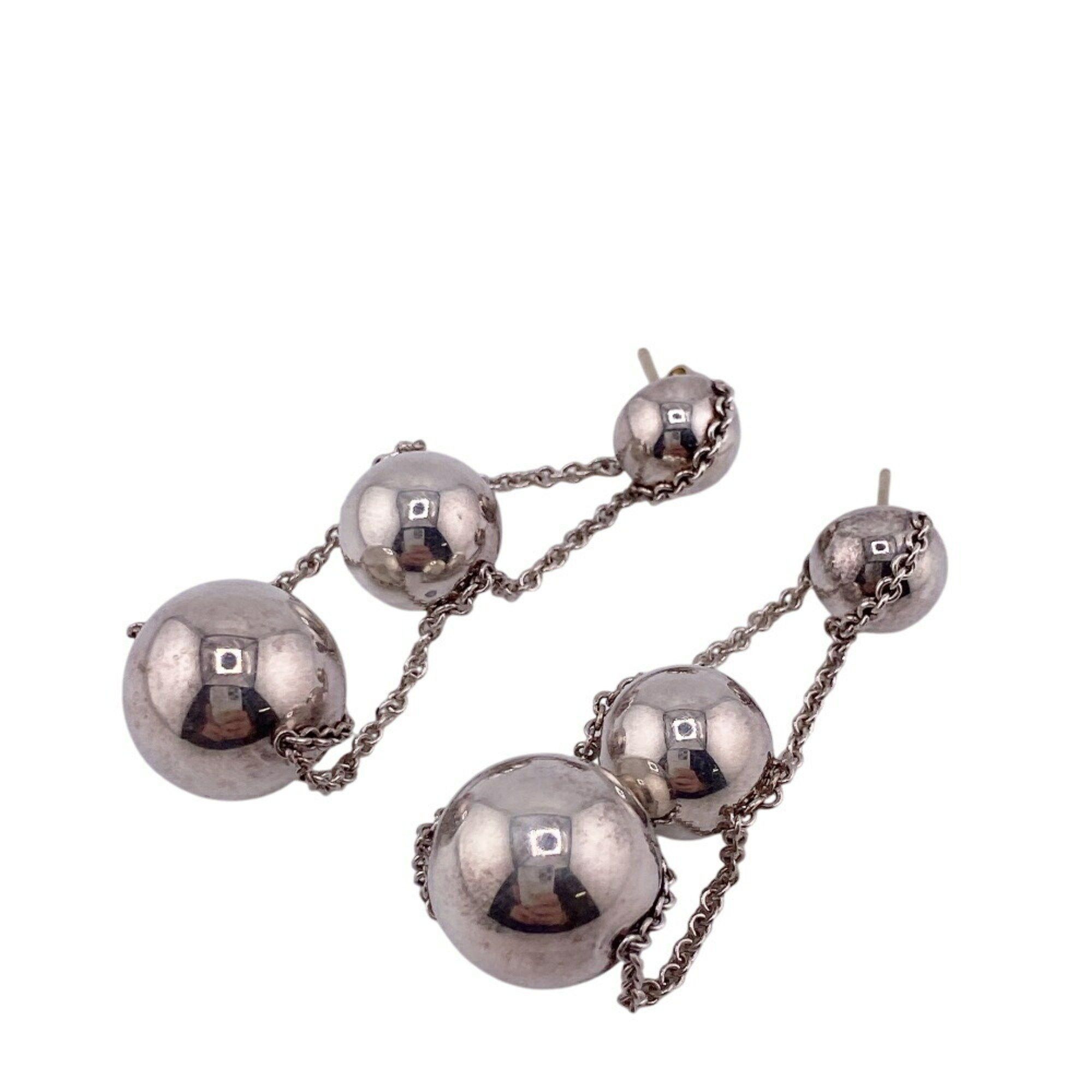 TIFFANY 60153322 Hardware Ball Triple Drop Earrings, Single
