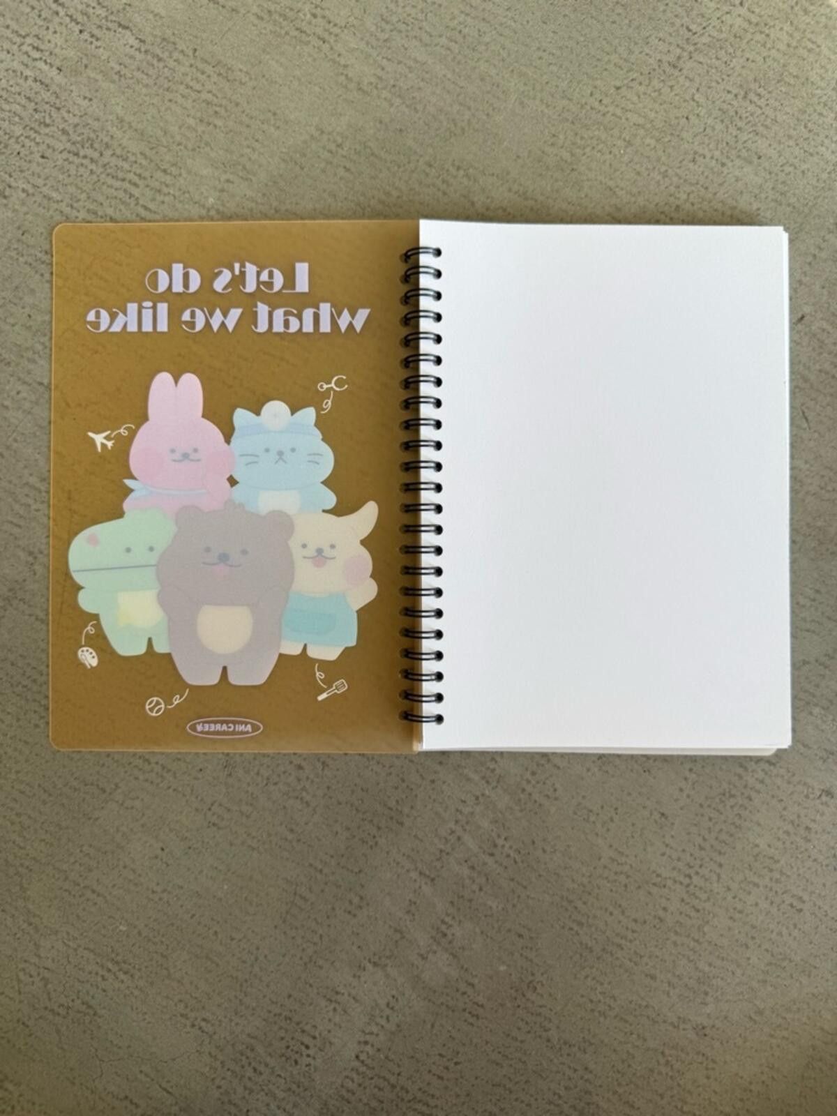 Other Ani Caree Spiral Notebook / Korea / Cute Character Size ONE SIZE - 6 Thumbnail