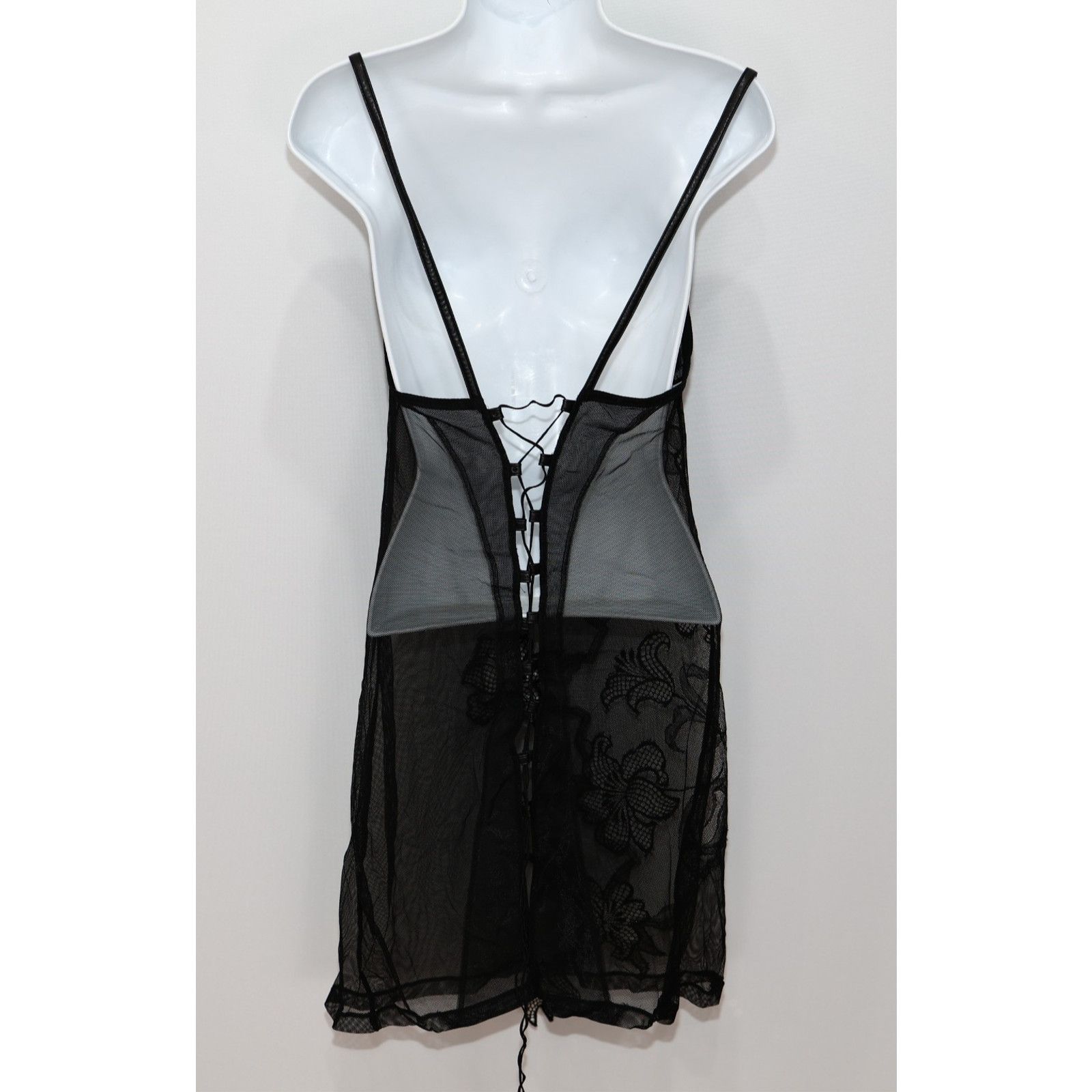 La Perla MARVEL BY LA PERLA Strappy Corset Back Nightdress Sz 36 Size M / US 6-8 / IT 42-44 - 3 Thumbnail