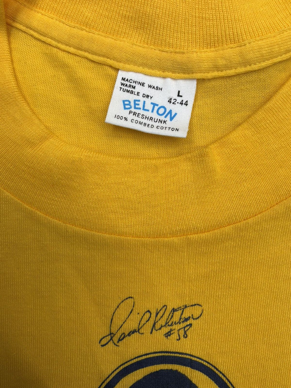 Other Vintage 80s Los Angeles All Stars Belton USA Single Stitch Size US L / EU 52-54 / 3 - 6 Thumbnail