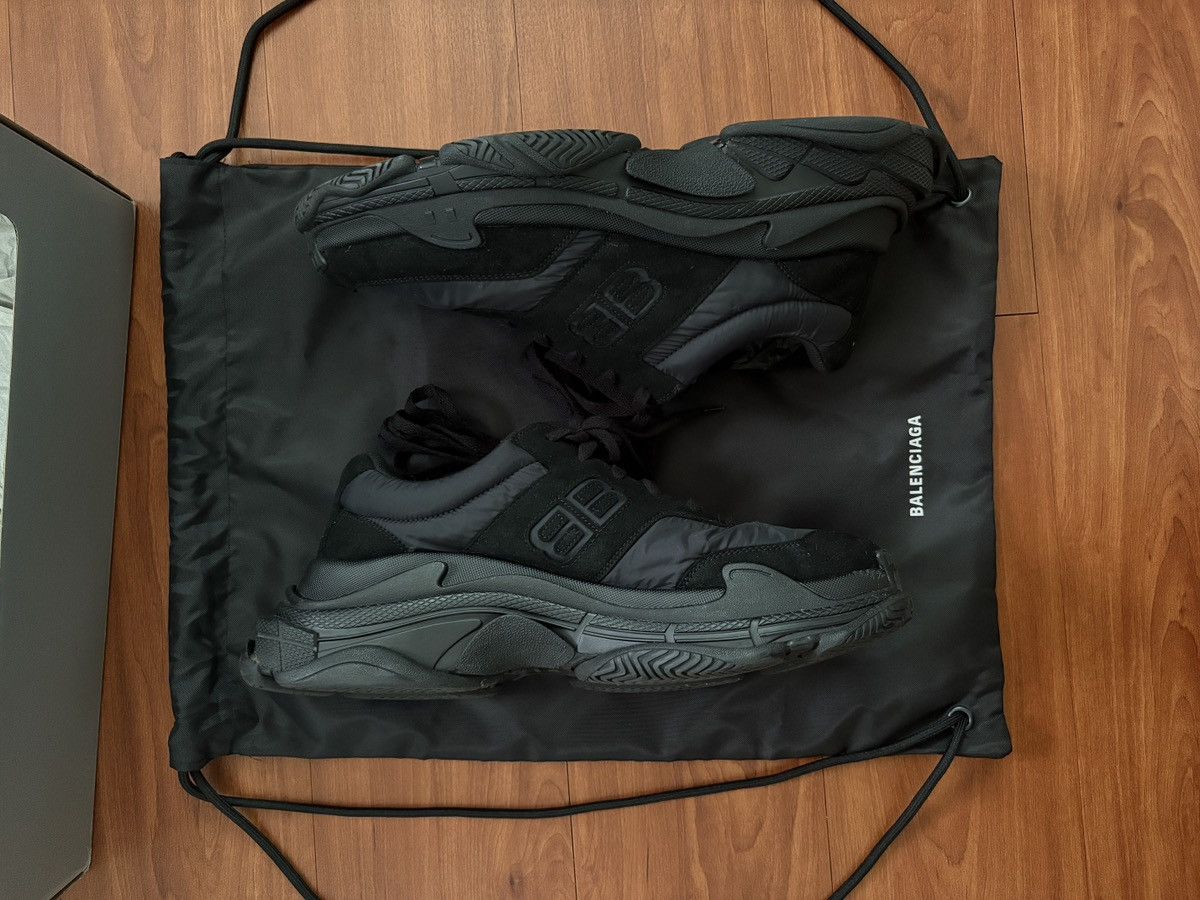 Balenciaga Balenciaga Nylon Triple S sneaker Size US 12 / EU 45 - 3 Thumbnail