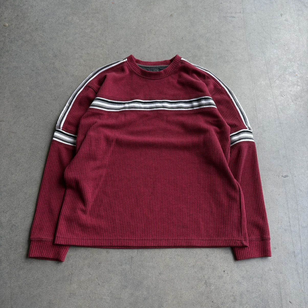 Point Zero Y2K Point Zero Malcolm in the Middle Skater Striped Shirt XL Size US XL / EU 56 / 4 - 3 Thumbnail
