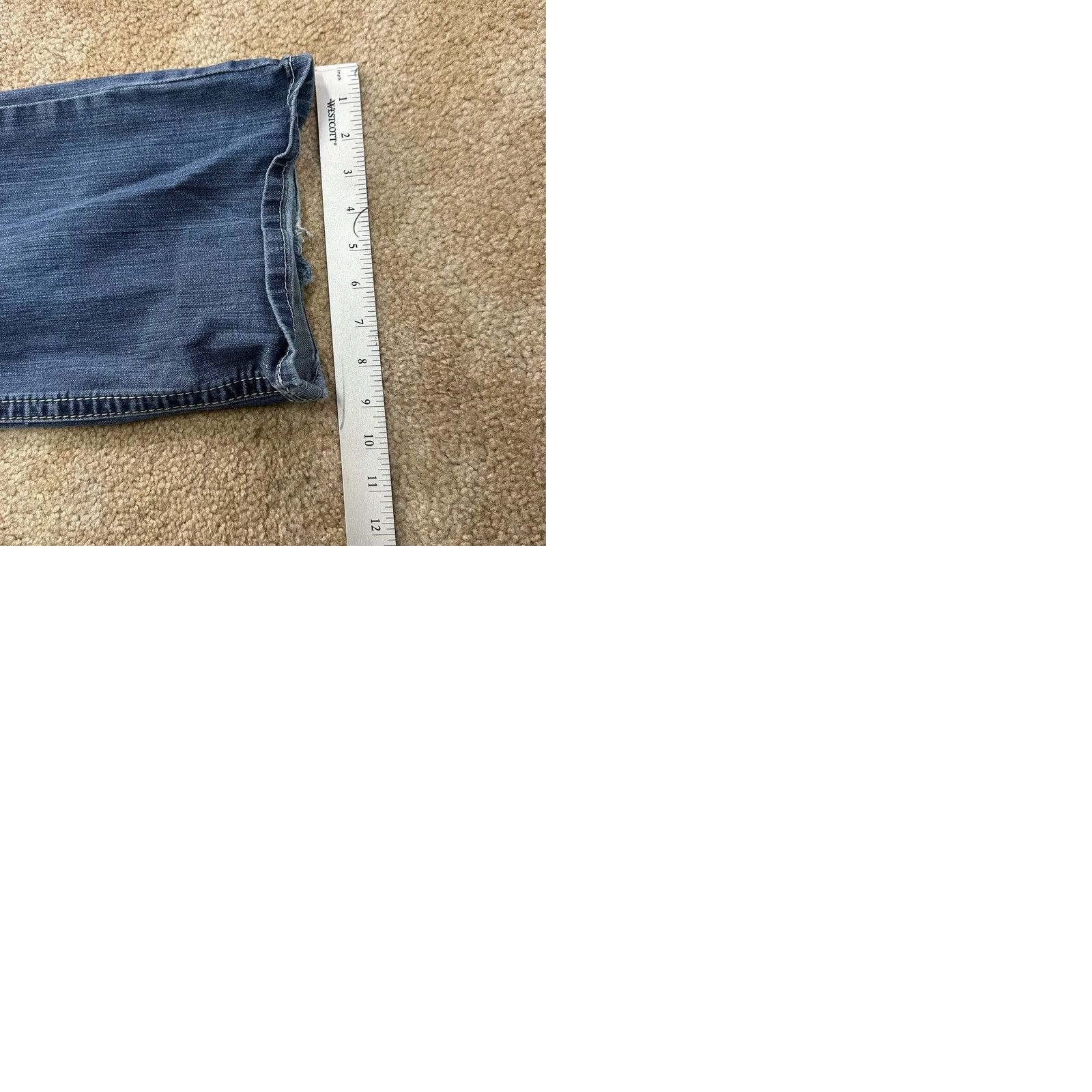 Ariat Ariat REAL DENIM Jeans Womens 34 Blue Stretch Bootcut 5-Pocket Regular Mid Rise From Mexico Mens? Womens Size 24" / US 00 / IT 34 - 10 Thumbnail