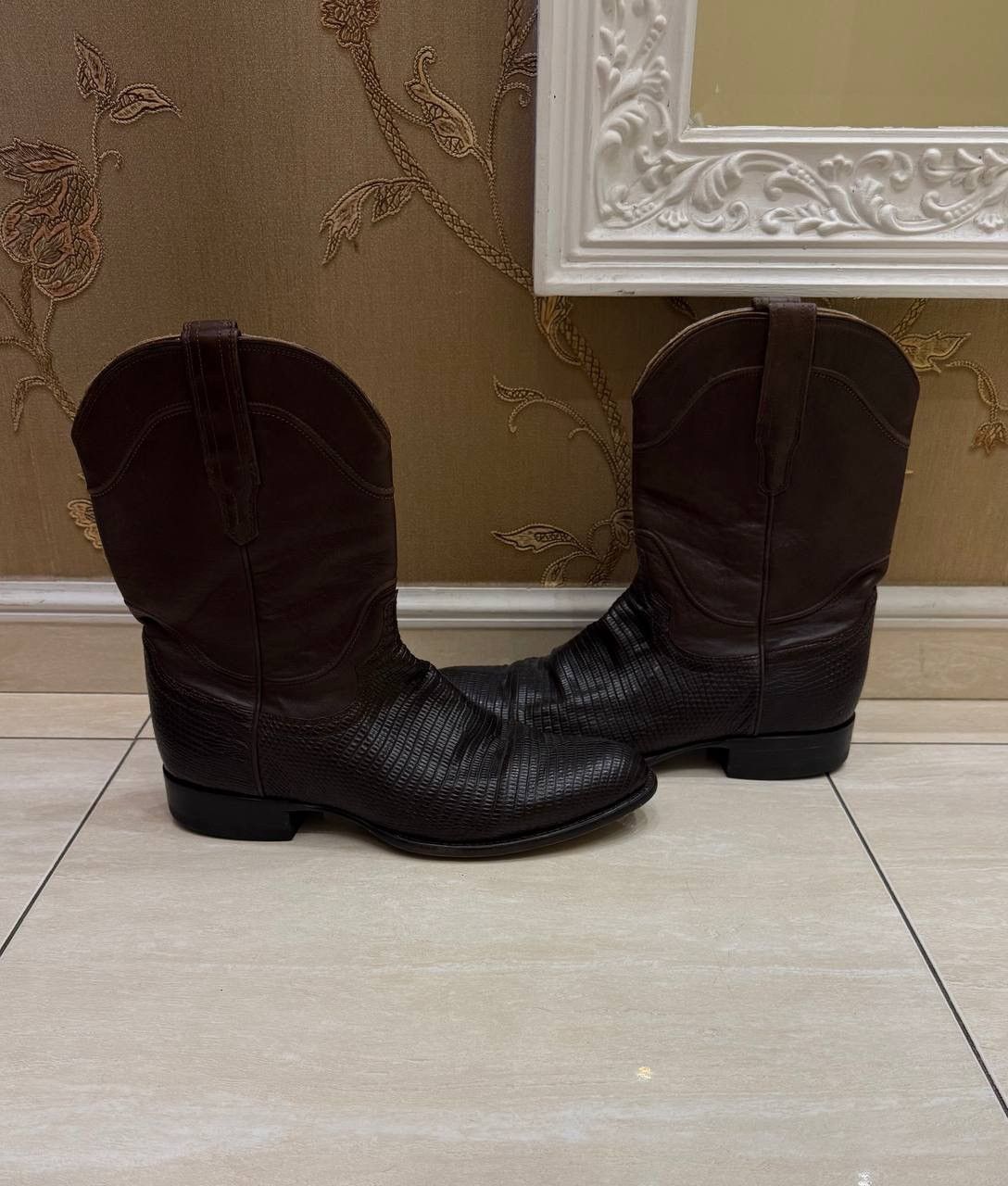 Tecovas TECOVAS THE NASH Lizard exotic Roper Boot Men Sz 11D Size US 11 / EU 44 - 2 Thumbnail