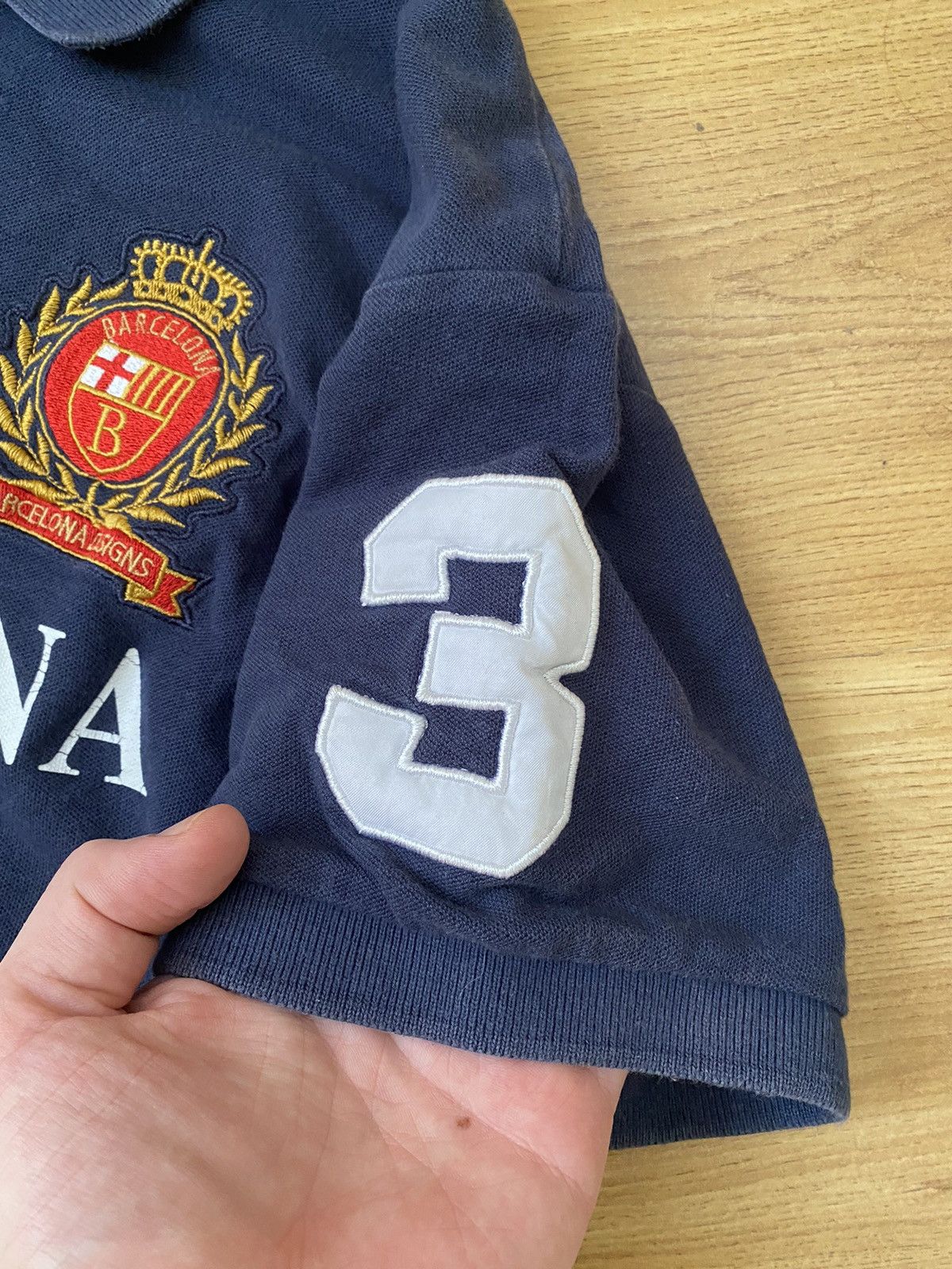 Japanese Brand × Vintage Vintage Polo Ralph Lauren style Barcelona distressed rugby Size US XL / EU 56 / 4 - 7 Thumbnail