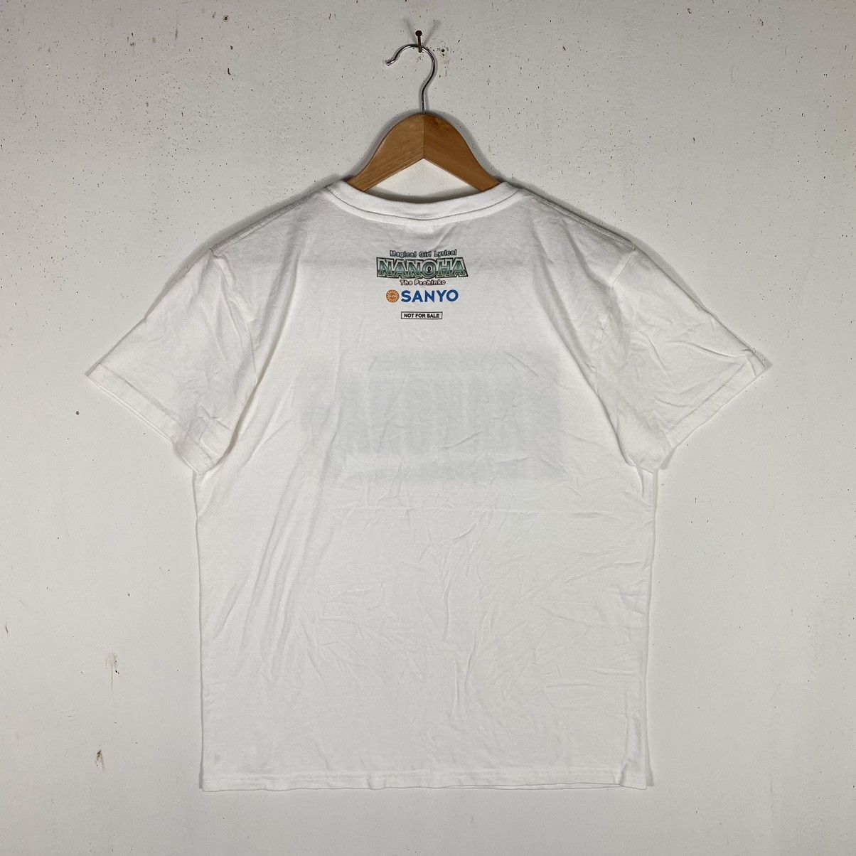 Anime × Japanese Brand × Vintage MAGICAL GIRL LYRICAL NANOHA THE PACHINKO ANIME MOVIE TEE Size US L / EU 52-54 / 3 - 8 Thumbnail
