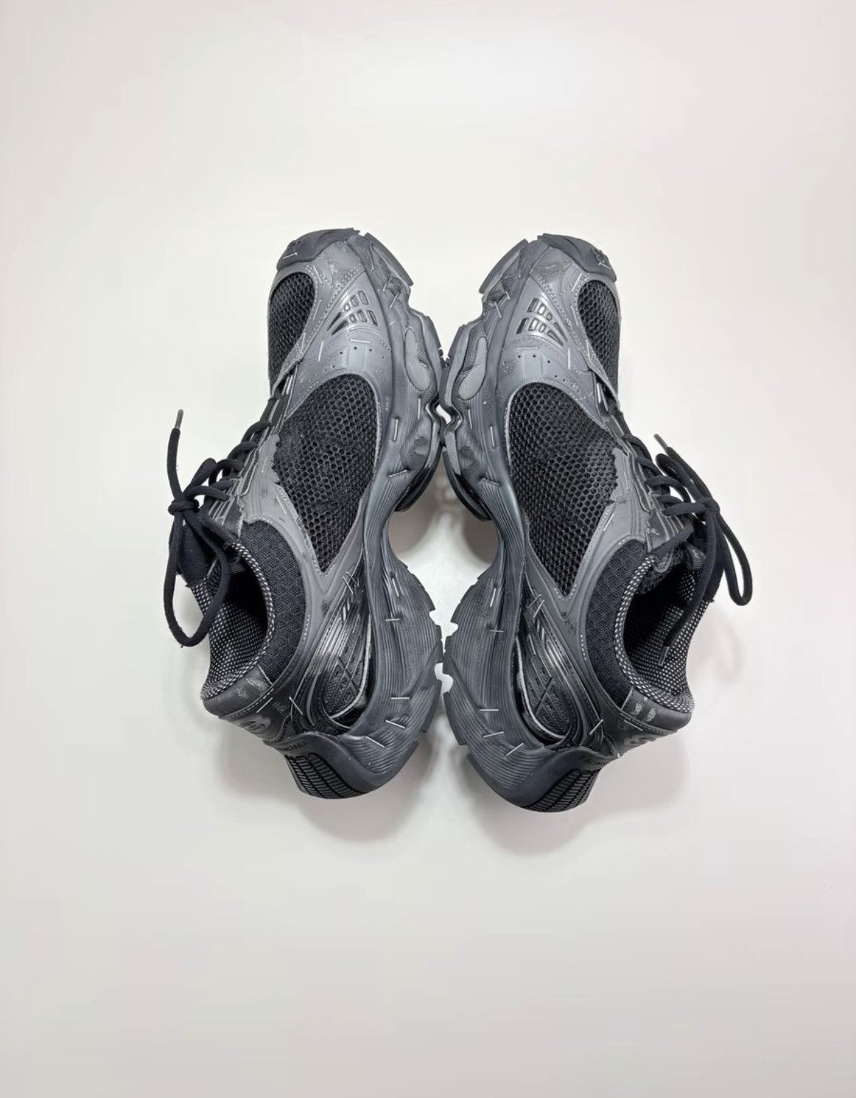 Balenciaga BALENCIAGA Stapler Black Dad Sneakers K1 Size US 9.5 / EU 42-43 - 5 Thumbnail
