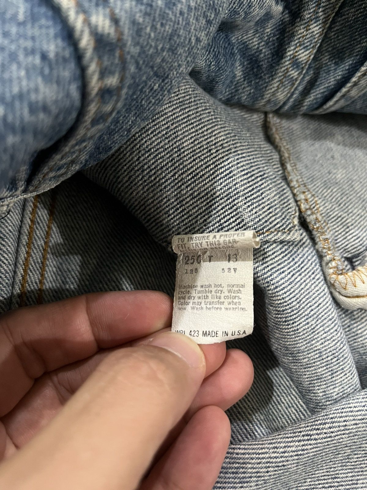 Levi's SALE‼️🔥LEVI’S 71506 USA TRUCKER 90s #527 Size US L / EU 52-54 / 3 - 8 Thumbnail