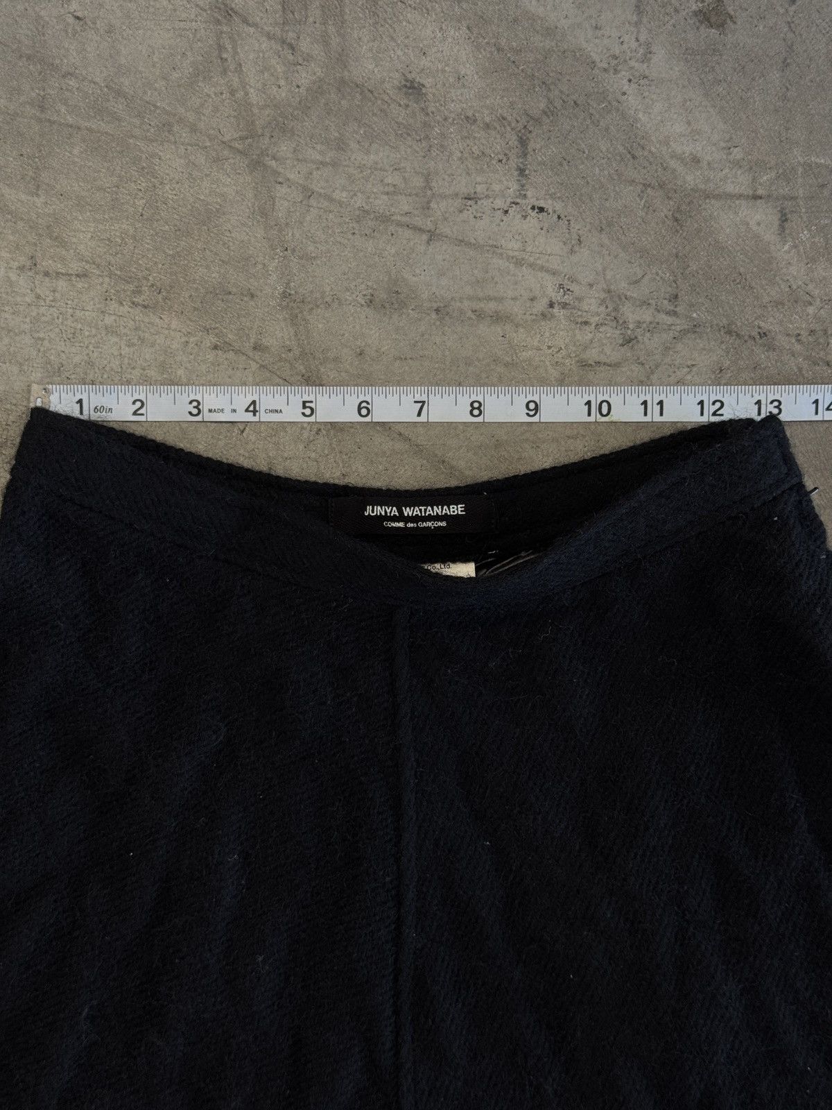 Junya Watanabe JUNYA WATANABE FOR CDG FW05 WOOL SKIRT WITH NYLON LINING Size 26" / US 2 / IT 38 - 6 Thumbnail