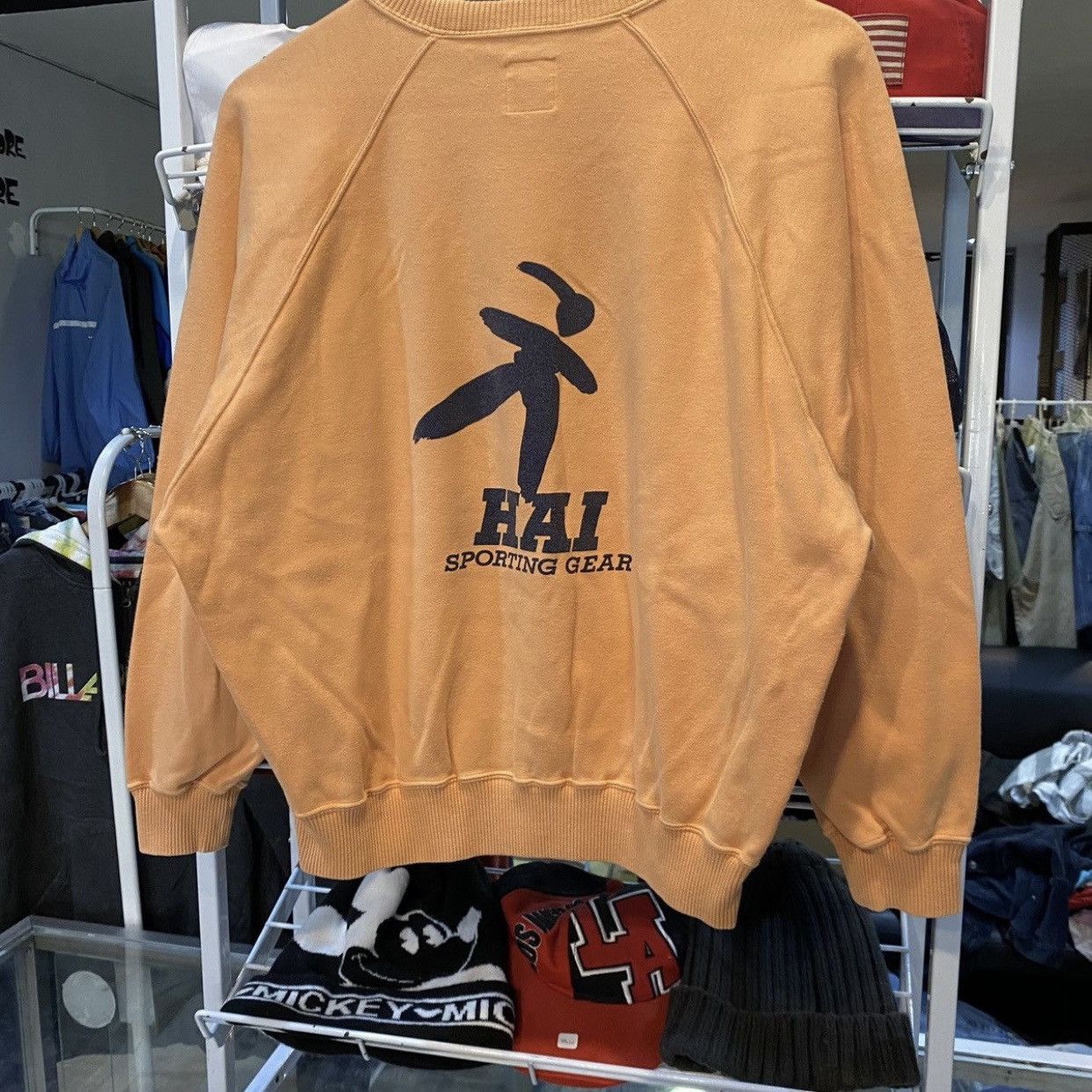 Hai Sporting Gear × Issey Miyake × Japanese Brand Hai Sporting Gear Issey Miyake Sweatshirts Size US M / EU 48-50 / 2 - 4 Thumbnail