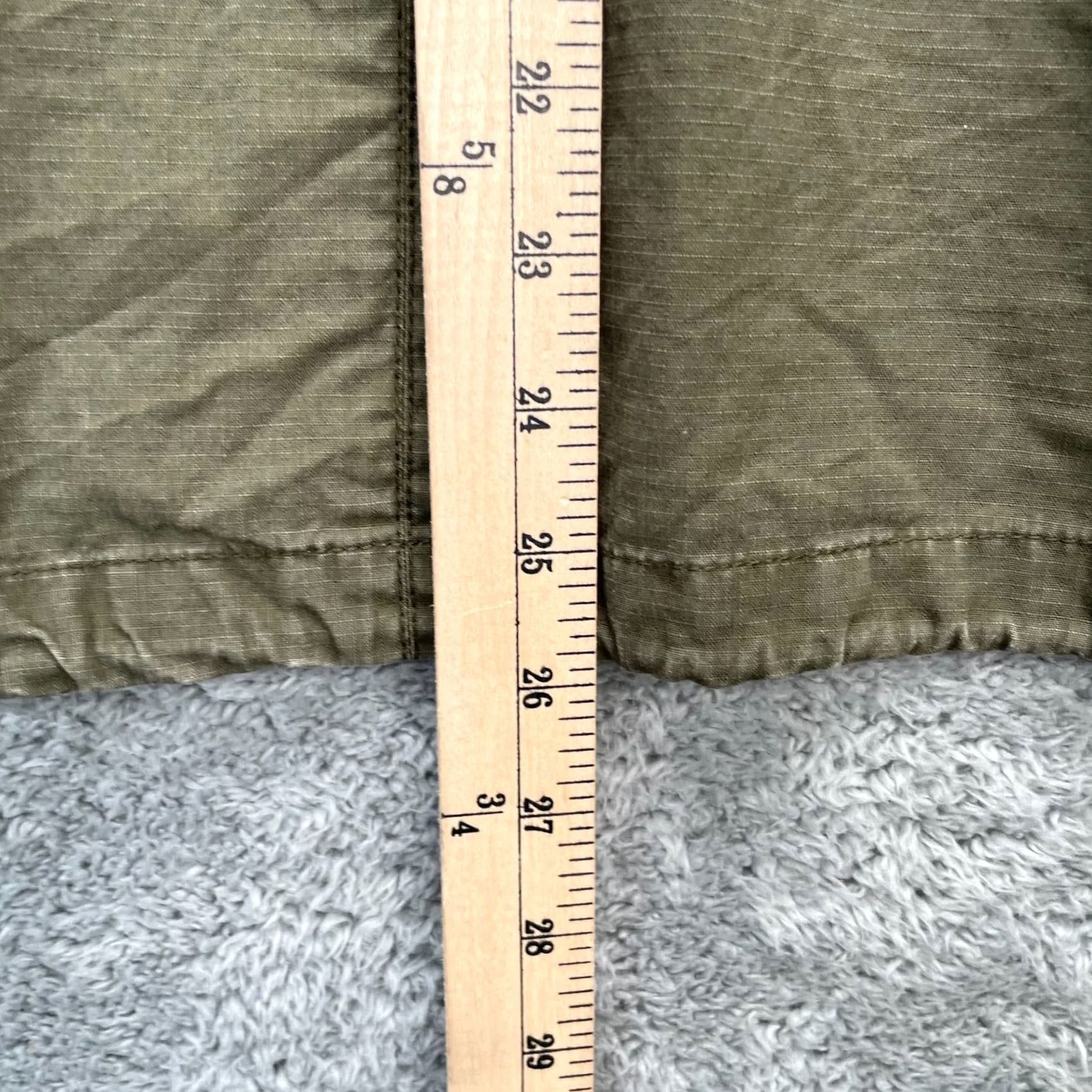 Banana Republic Banana Republic Jacket Womens Medium Green Military Coat Army Canvas Military Jacket Vertical Zip Pockets Regular Fit Size M / US 6-8 / IT 42-44 - 7 Thumbnail