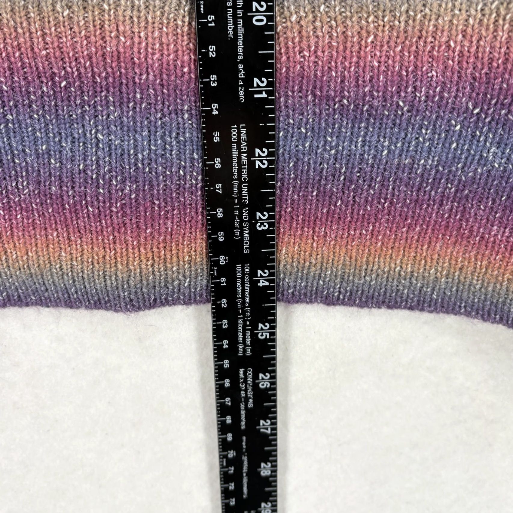 Vintage Beach lunch lounge Sweater Womens Small Twilight Space Dye Mock Neck Pullover Size S / US 4 / IT 40 - 7 Thumbnail