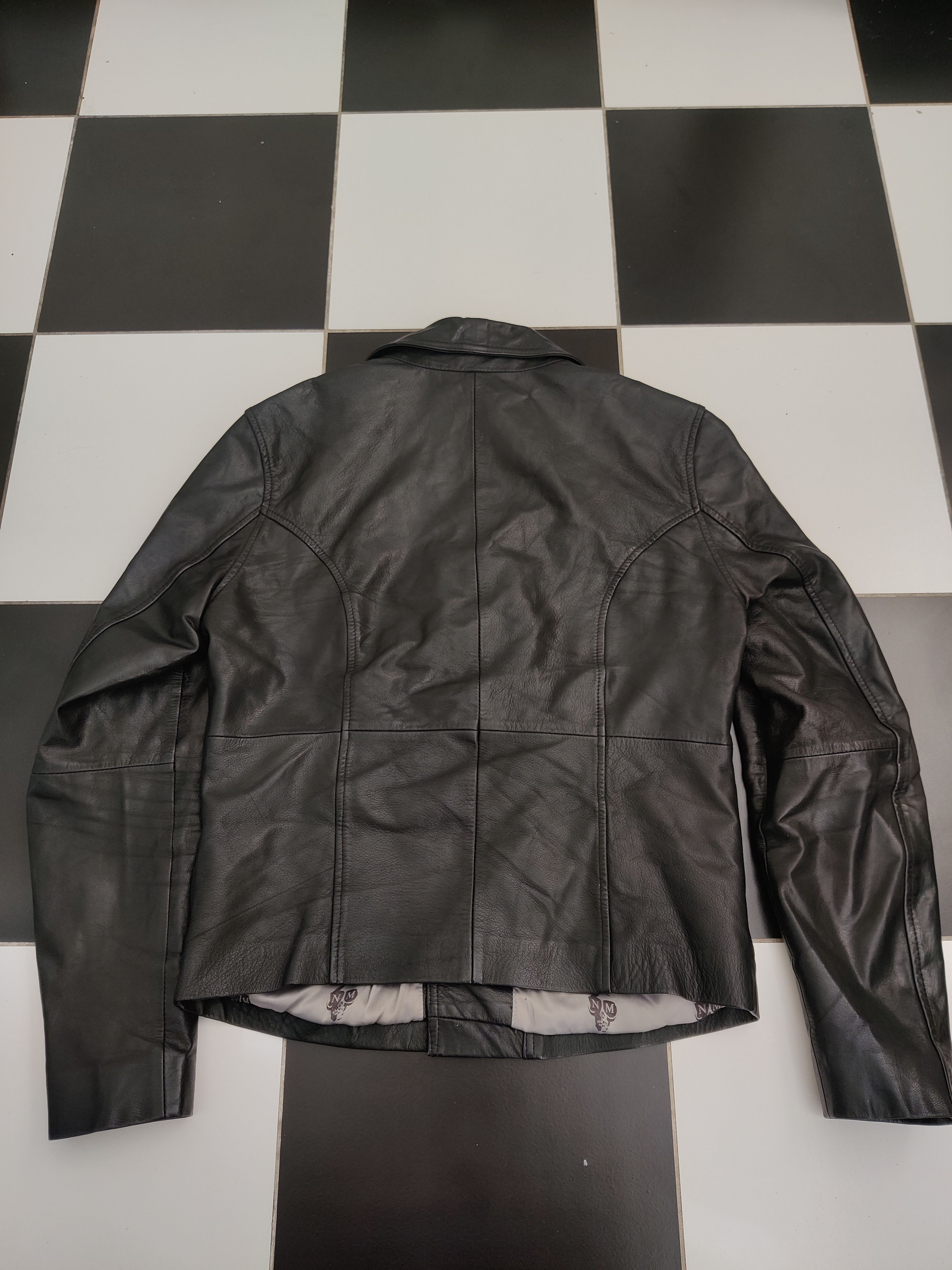 Noose & Monkey Noose & Monkey Leather Jimmy Biker Jacket Size US XS / EU 42 / 0 - 6 Thumbnail