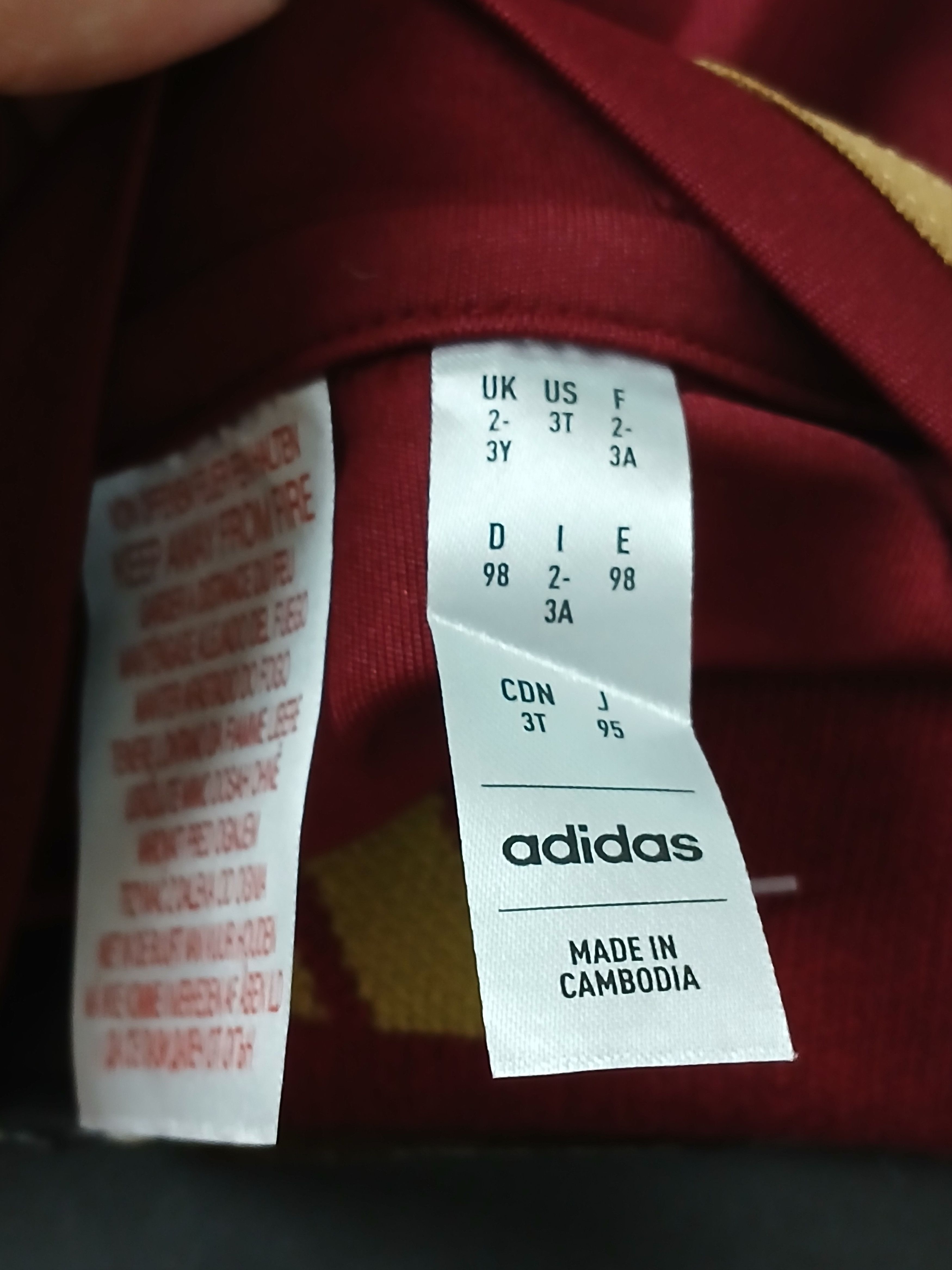 Adidas New KIDS AS Roma 24/25 Home Football Kit Size US XXS / EU 40 - 4 Thumbnail