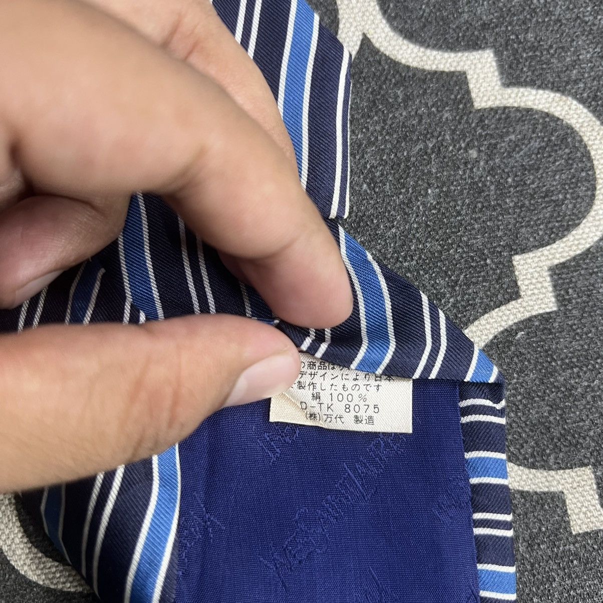 Yves Saint Laurent YVES SAINT LAURENT VINTAGE RETRO STRIPE SILK NECKTIES Size ONE SIZE - 3 Thumbnail