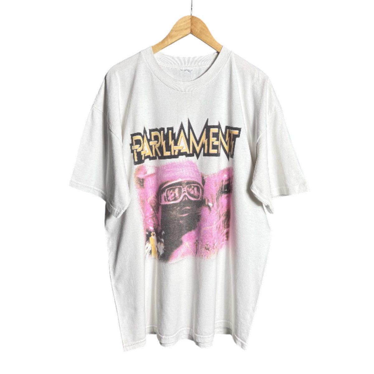Band Tees Vintage 90s Parliament Funkadelic P-Funk Tour Band Tee Size US XL / EU 56 / 4 - 1 Thumbnail