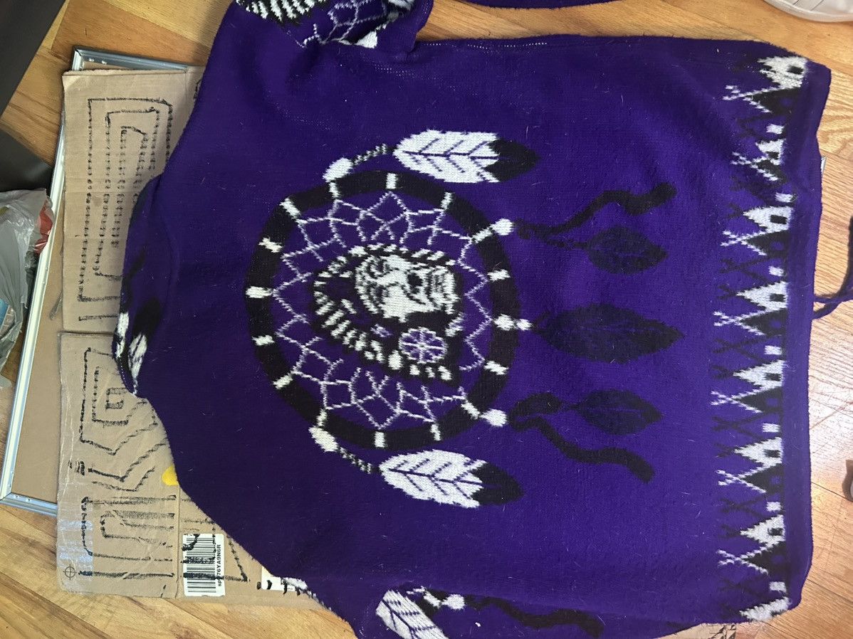 Vintage Vintage Purple Wool Jacket – Native-Inspired – M/L Size US M / EU 48-50 / 2 - 2 Thumbnail