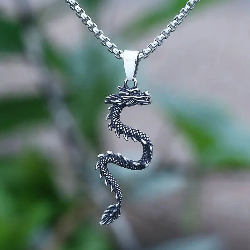 Japanese Brand × Jewelry 3D Dragon Pendant Necklace 2025 Size ONE SIZE - 2 Thumbnail