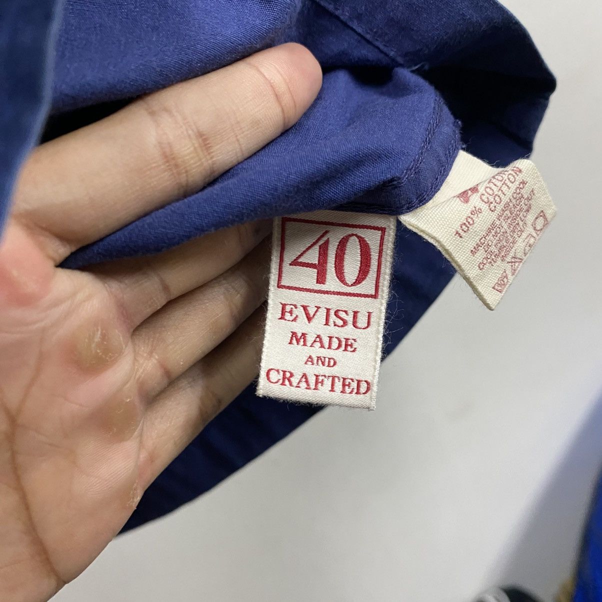 Evisu Evisu Paris Black Short Sleeve Shirt Size US M / EU 48-50 / 2 - 13 Thumbnail