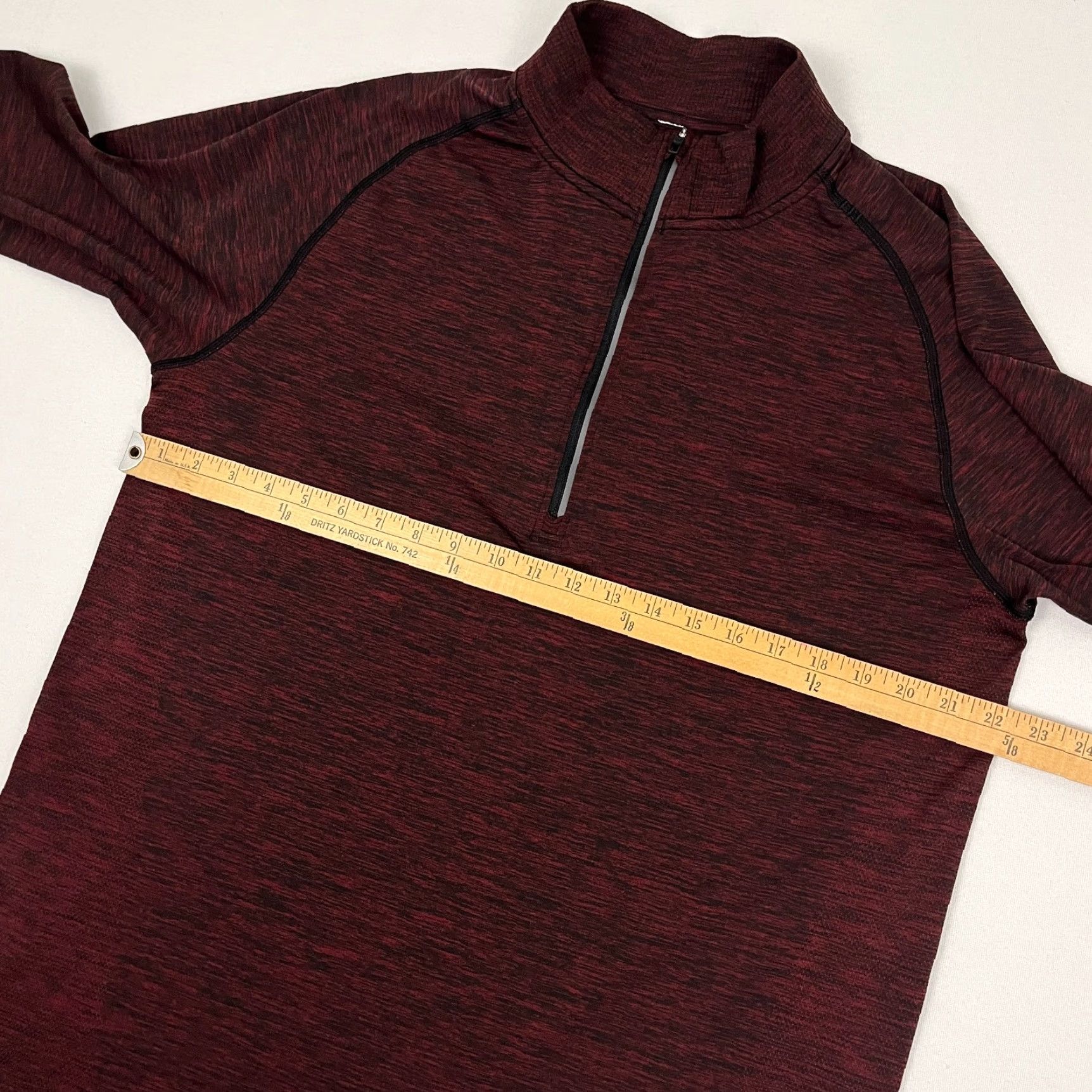 Lululemon Lululemon Metal Vent Tech Pullover Jacket Mens XL Red Quarter Zip Golf Preppy Outdoor Sports Size US XL / EU 56 / 4 - 6 Thumbnail