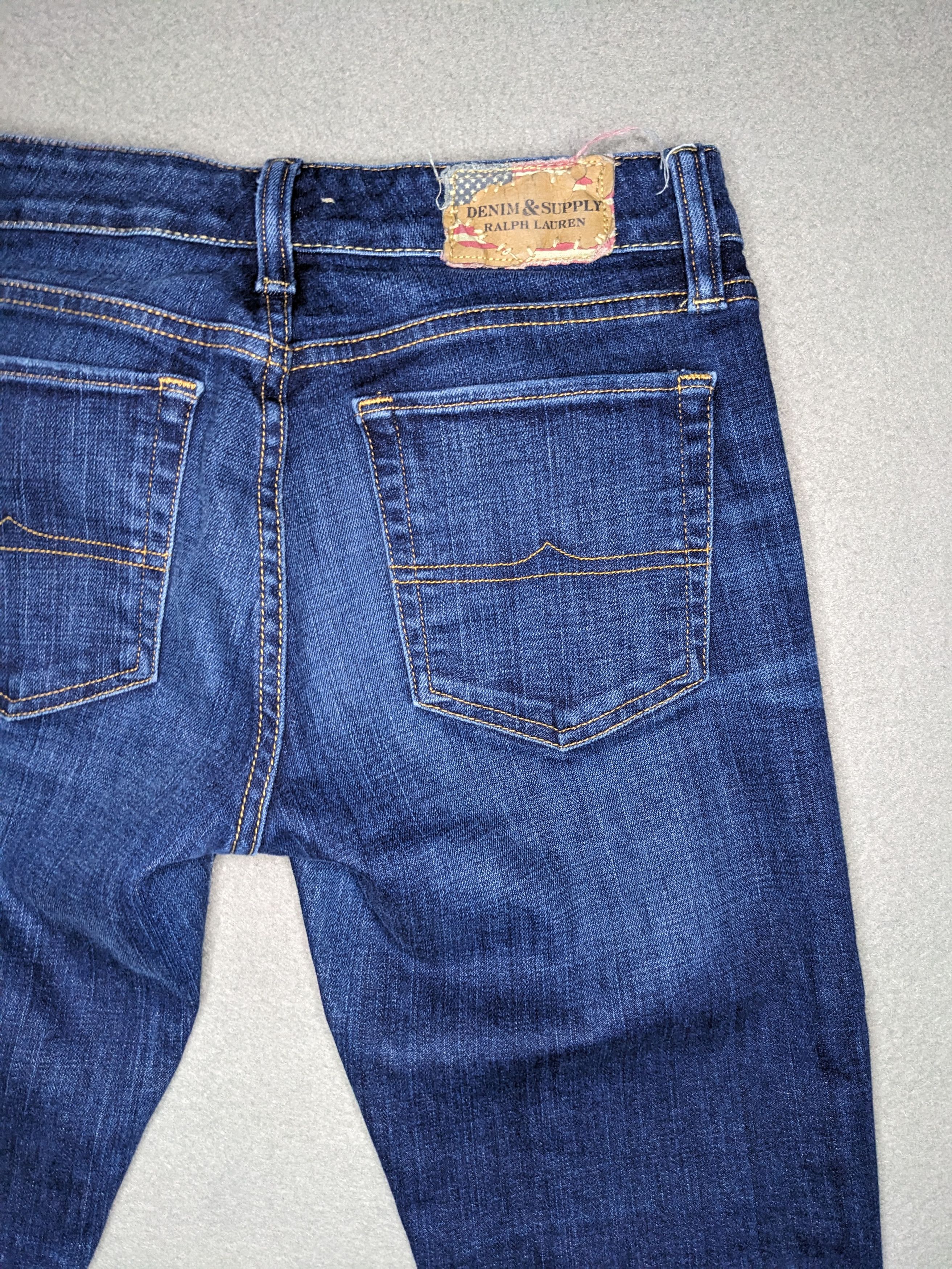Denim & Supply Ralph Lauren Ralph Lauren Denim & Supply Skinny Jeans 28x33 Blue Low Rise Size 28" / US 6 / IT 42 - 3 Thumbnail