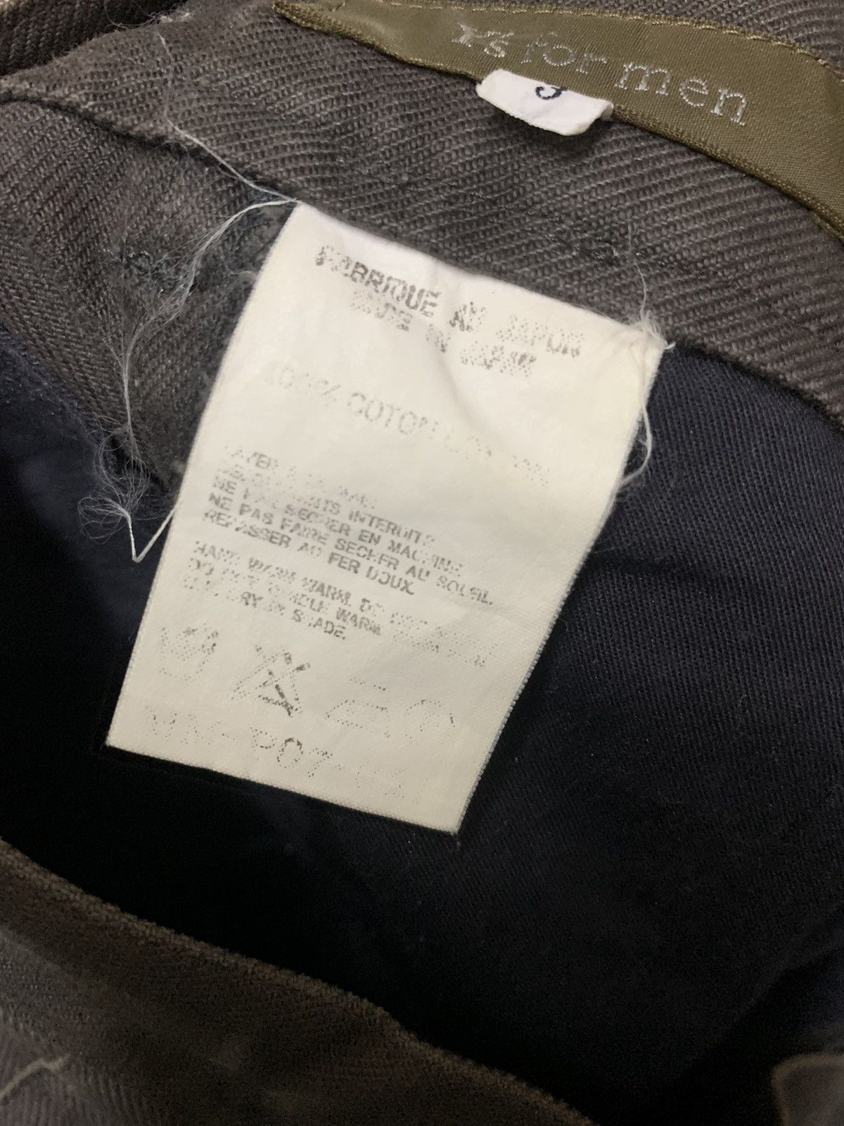Japanese Brand × Yohji Yamamoto Yohji Yamamoto cargo pants Size US 33 - 13 Thumbnail
