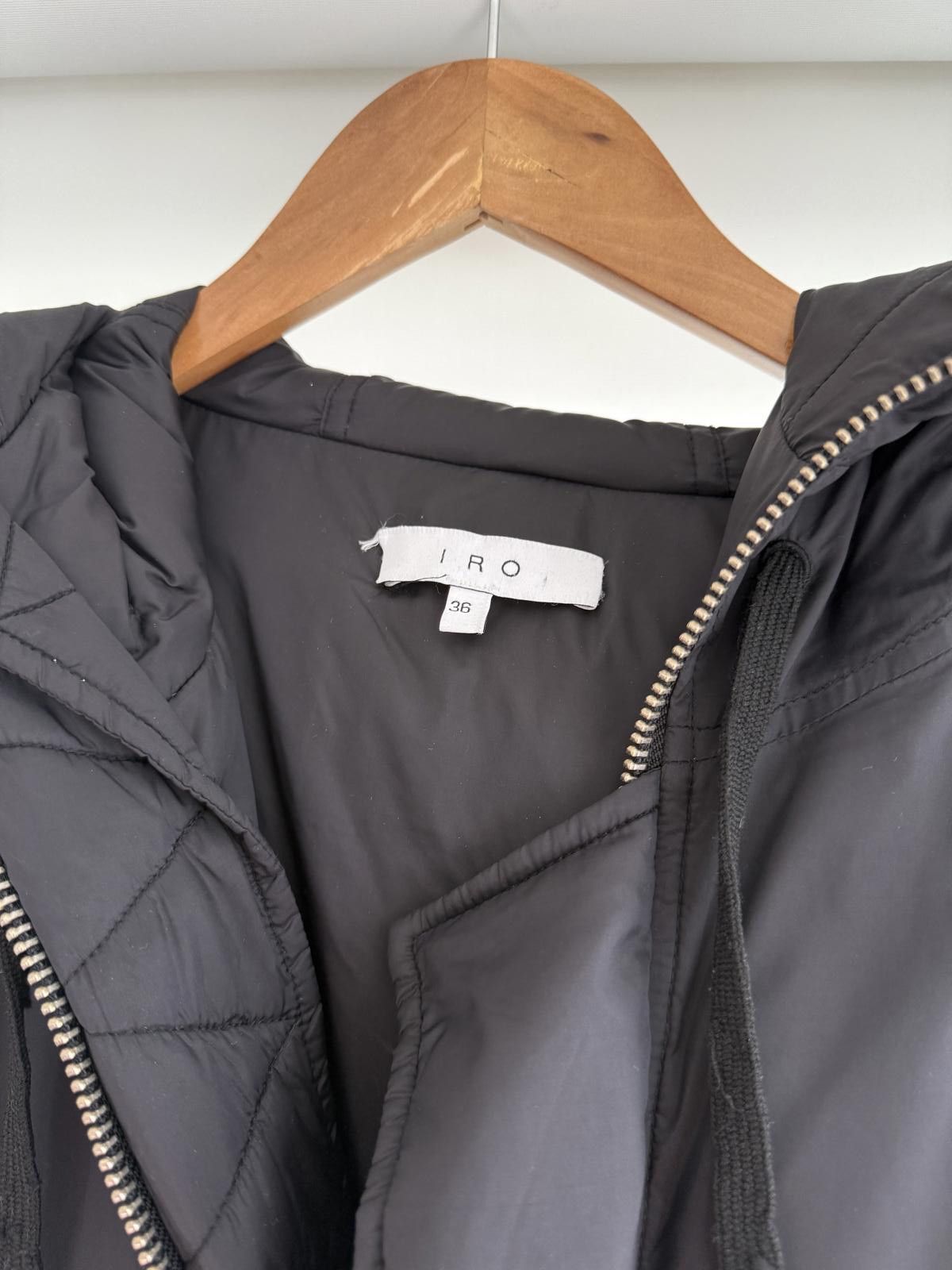 Unknown London IRO Gygy Down Puffer Coat Black Size 38 (US Small/Medium) Size M / US 6-8 / IT 42-44 - 4 Thumbnail