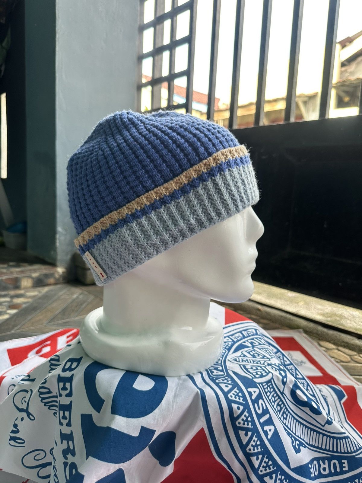 Marni Marni X Uniqlo Knit Beanies Hat Size ONE SIZE - 2 Thumbnail